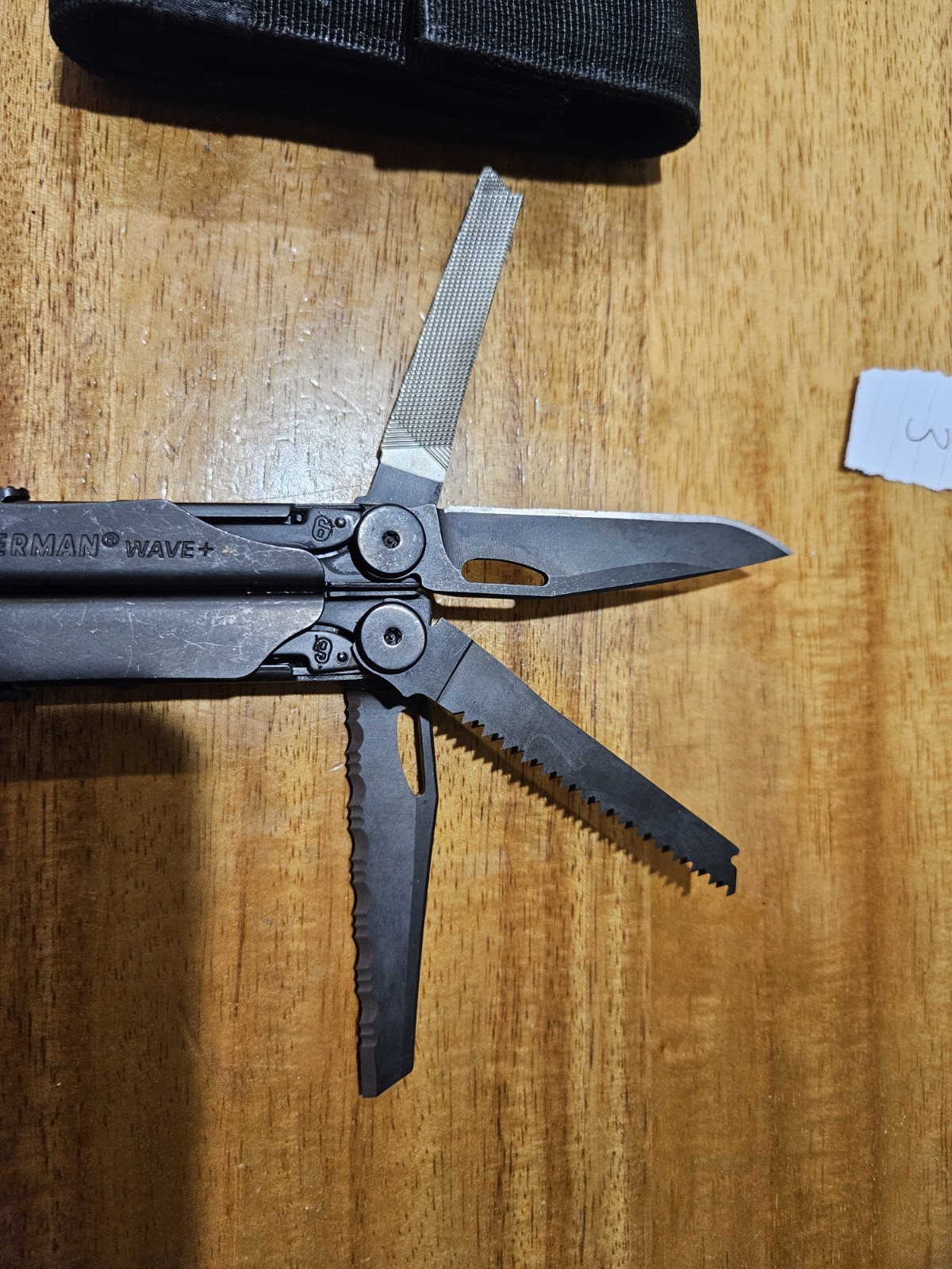 Leatherman Wave Plus + Multi-Tool! FAST SHIPPING! BLACK OXIDE! WITH SHEATH!