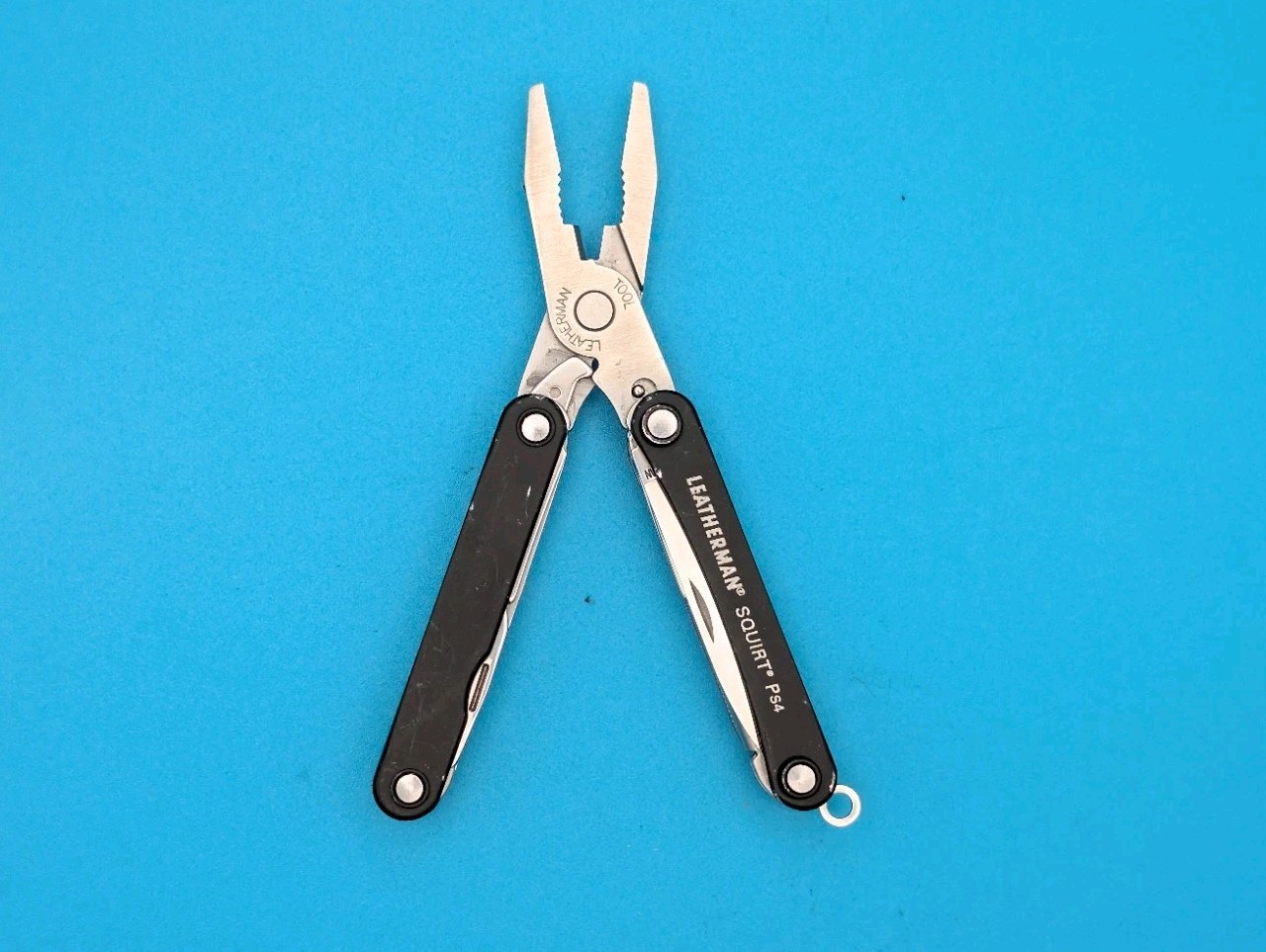 Leatherman SQUIRT PS4 Multi-Tool With Pliers Scissors Knife BLACK!