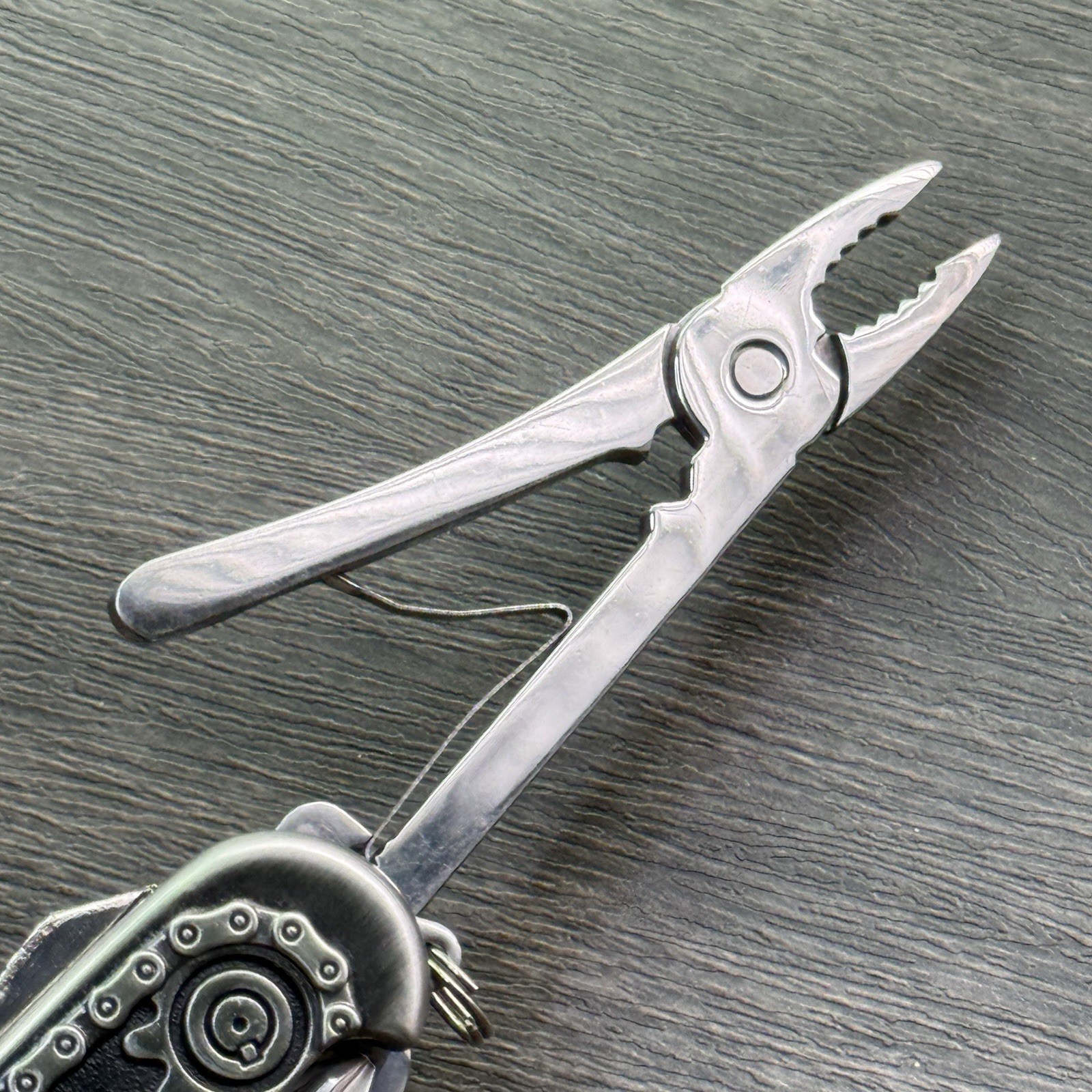 Harley Davidson Multitool Ford Harley-Davidson™ F-150 Knife with Leather Sheath