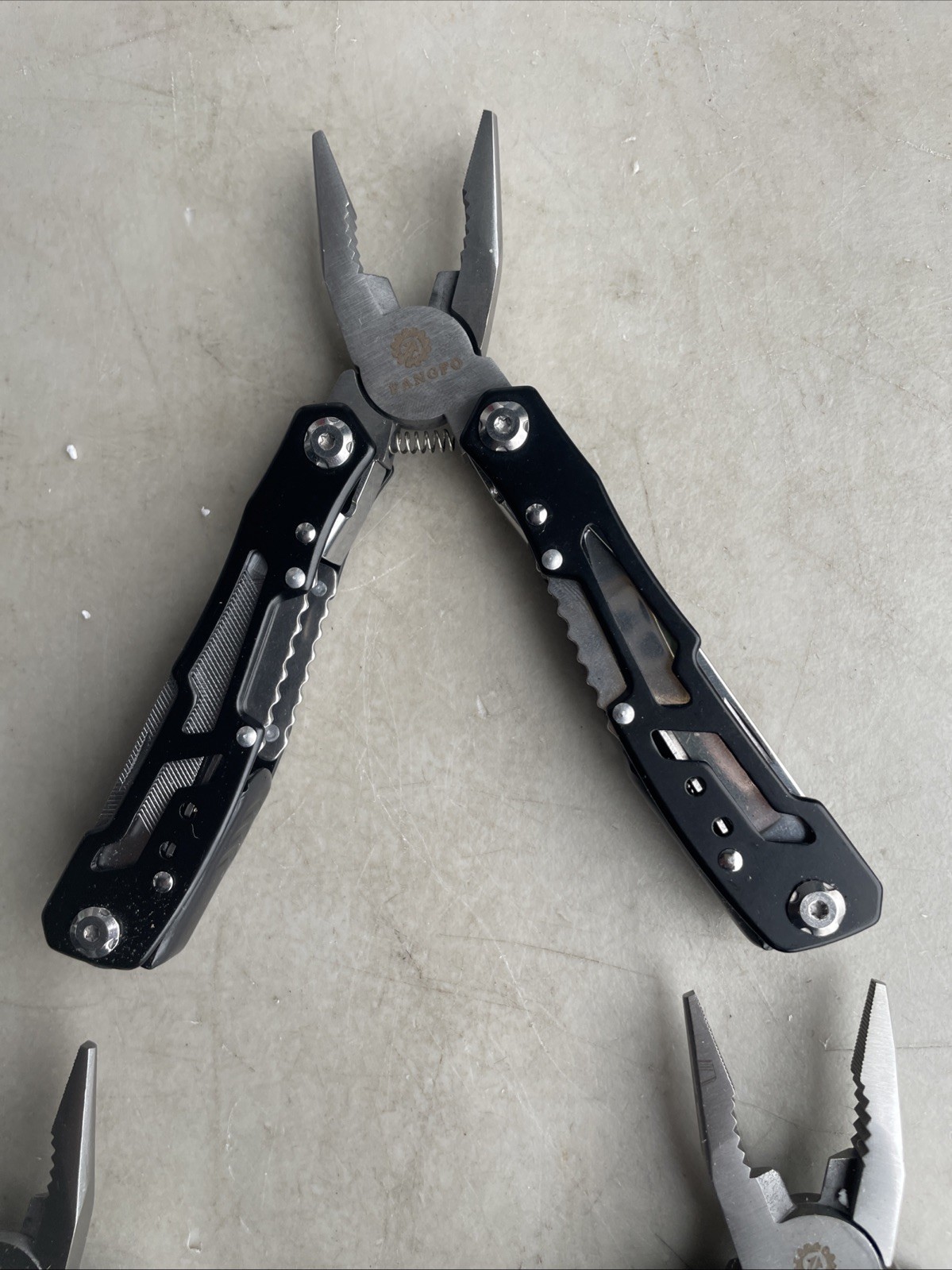 Lot Of 3 Fangfo 14-in-1 Multitool Multi Tool W/ 2 Sheaths
