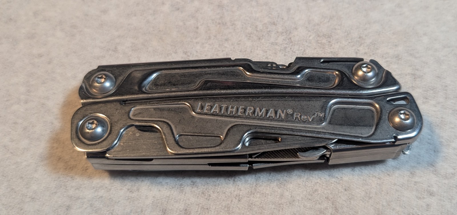 Leatherman 832127 Rev Stainless Steel Multi-tool With Pocket Clip