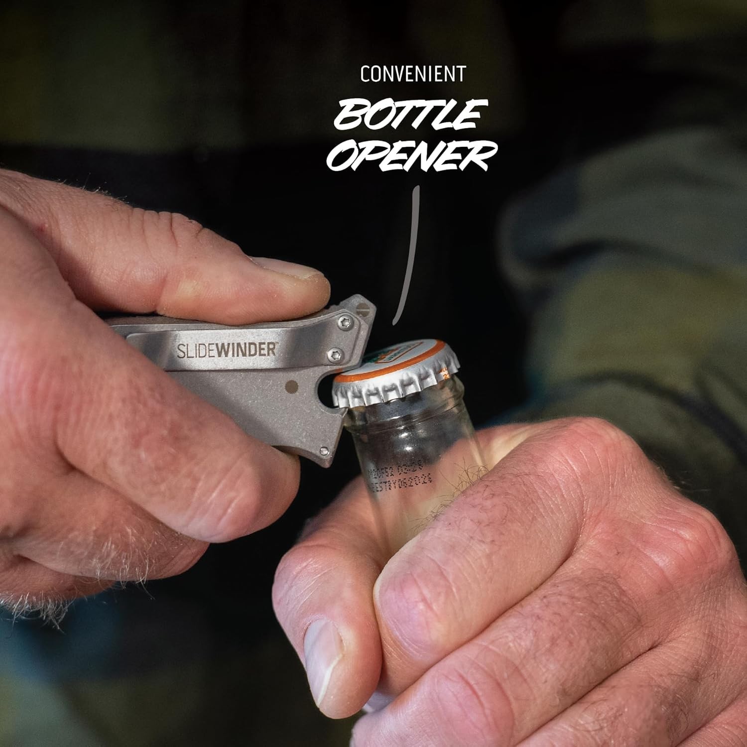 SlideWinder Multi-Tool Utility Knife with Replaceable Razor Blade & Screwdrivers