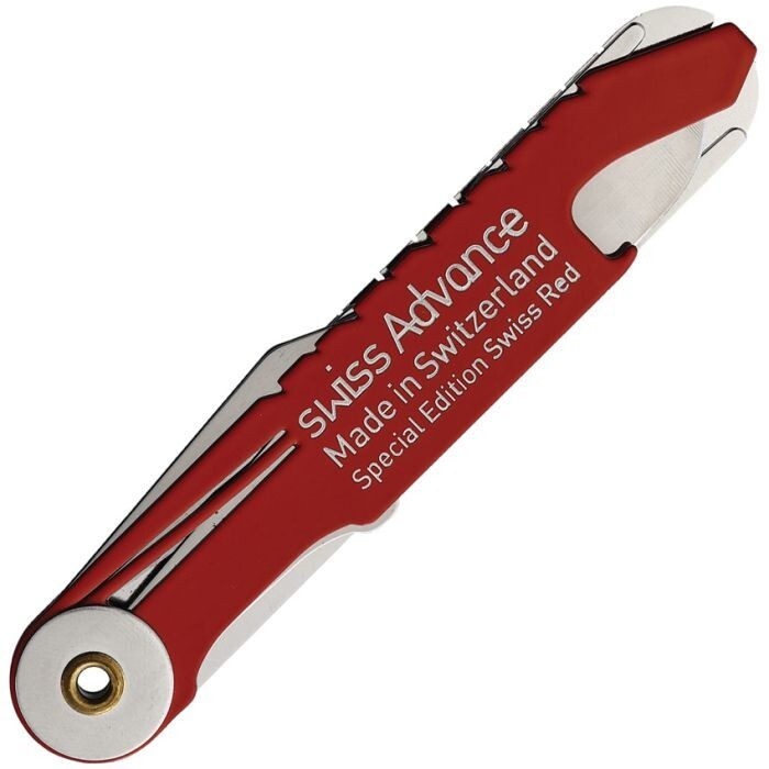 Swiss Advance CRONO N5 Pocket Knife Red Tools and Utensils Dirt-Resistant Casing