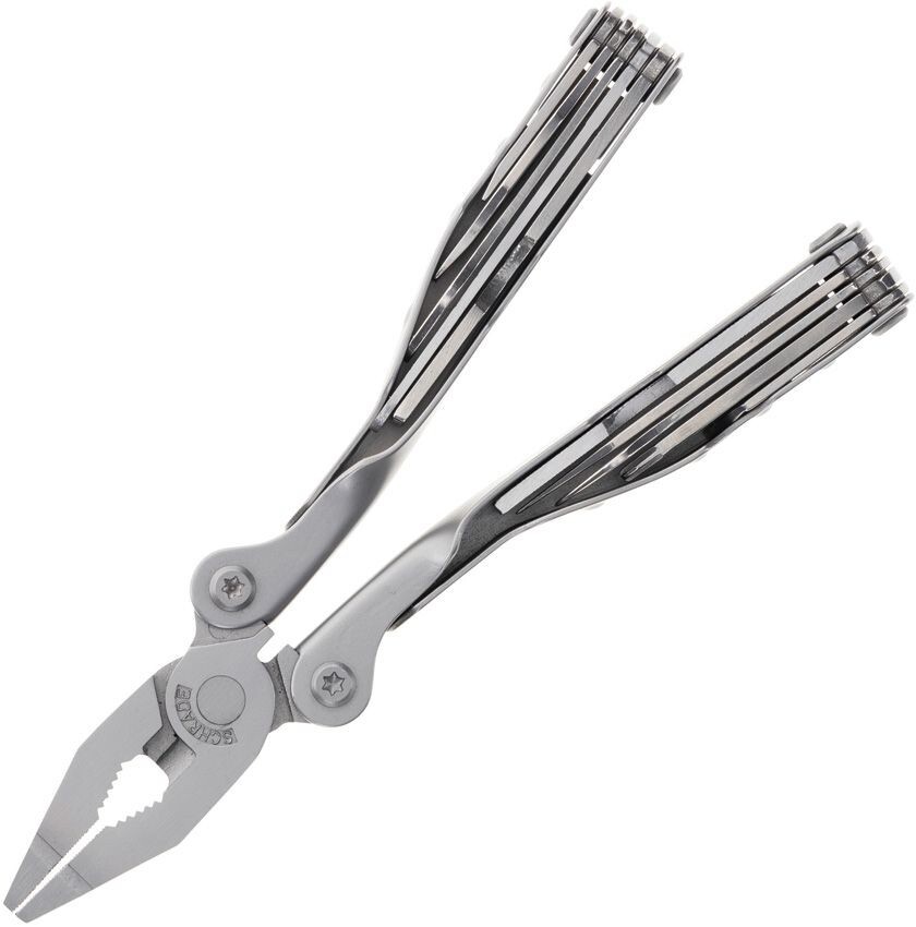 Schrade Tough Tool Multi-Tool Fourteen Functions With Stainless Steel Handles