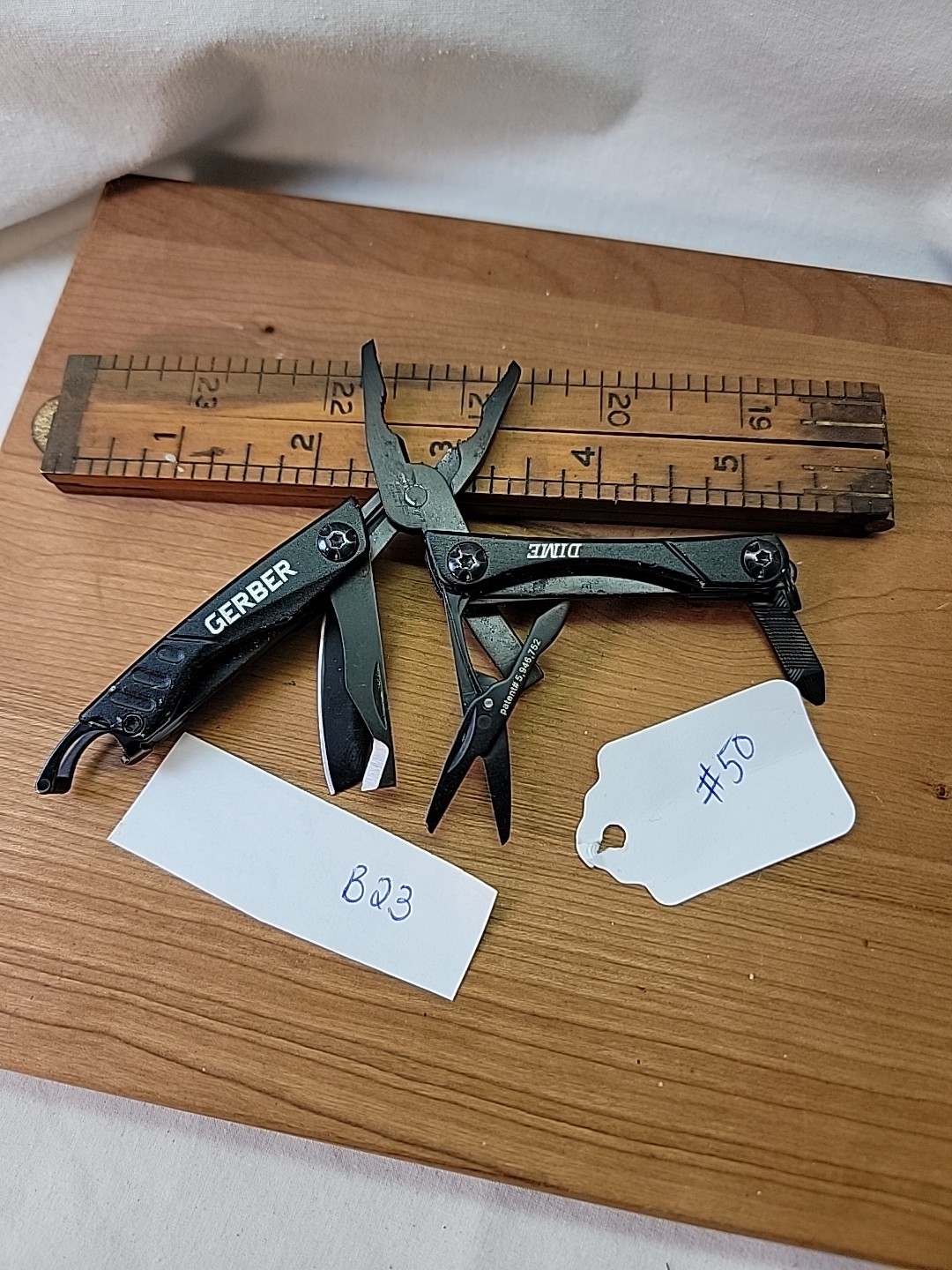 Gerber Dime Black On Black Multi-tool Pocket Knife