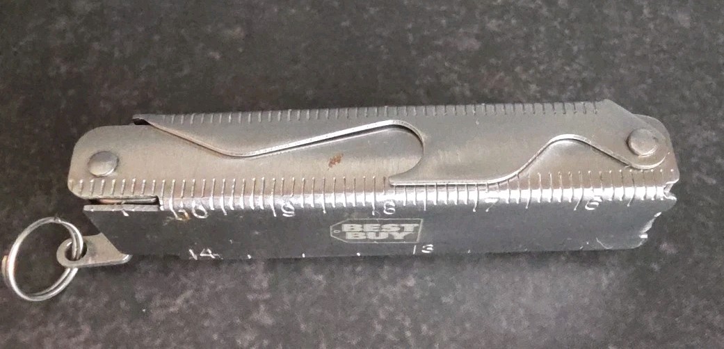 COAST Micro-Toolbox Multitool Stainless Steel 7 blades