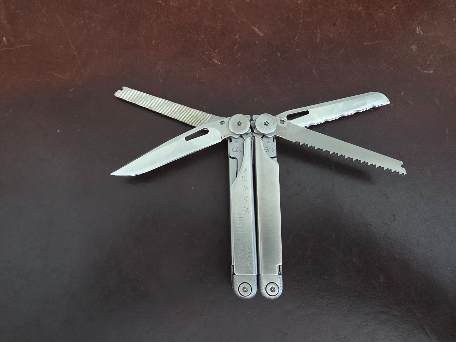Vintage 2001 Leatherman Original Wave Multi tool Excellent w Nylon Sheath 069s