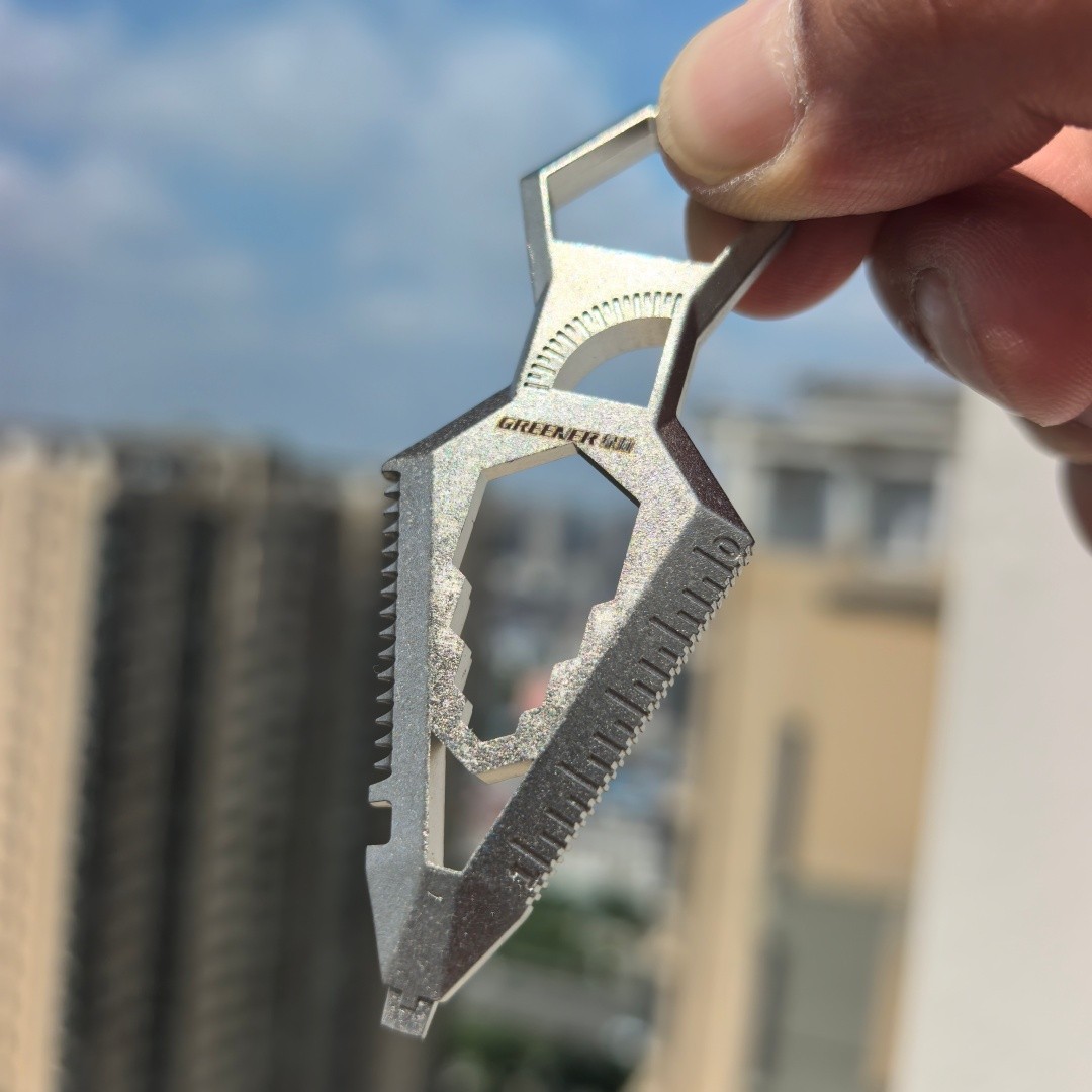 Stainless steel pry bar EDC Tool Measurement/Pry bar/Wrench/Screwdriver