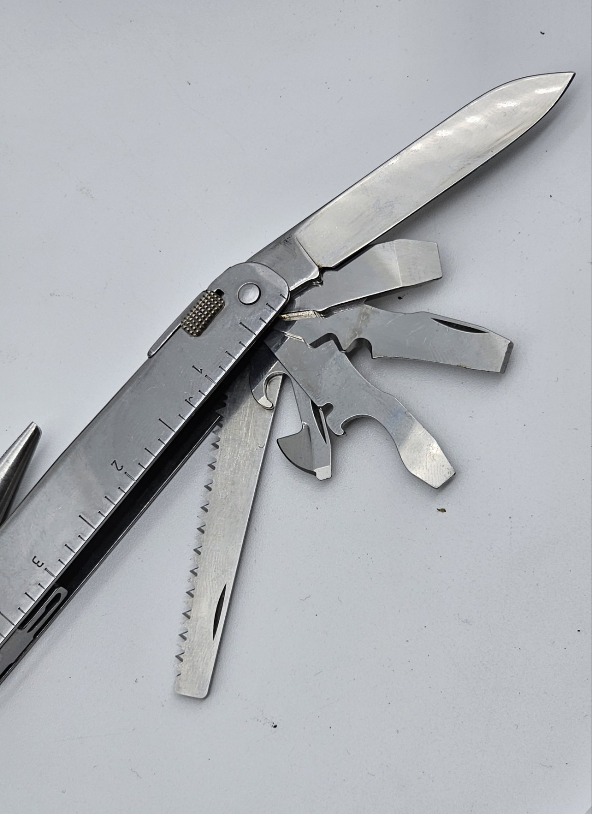 Victorinox SwissTool Multi-Tool Stainless Steel 10 Tools Silver with Sheath