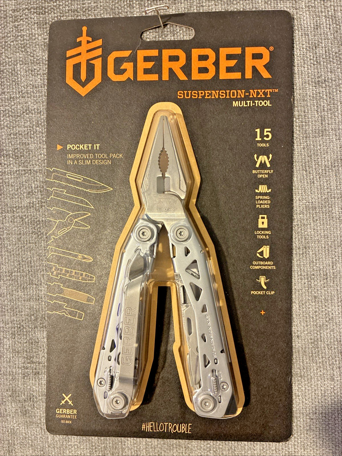 Gerber Suspension-NXT Multitool – Silver (31-003345) Stainless Steel NEW (0046)
