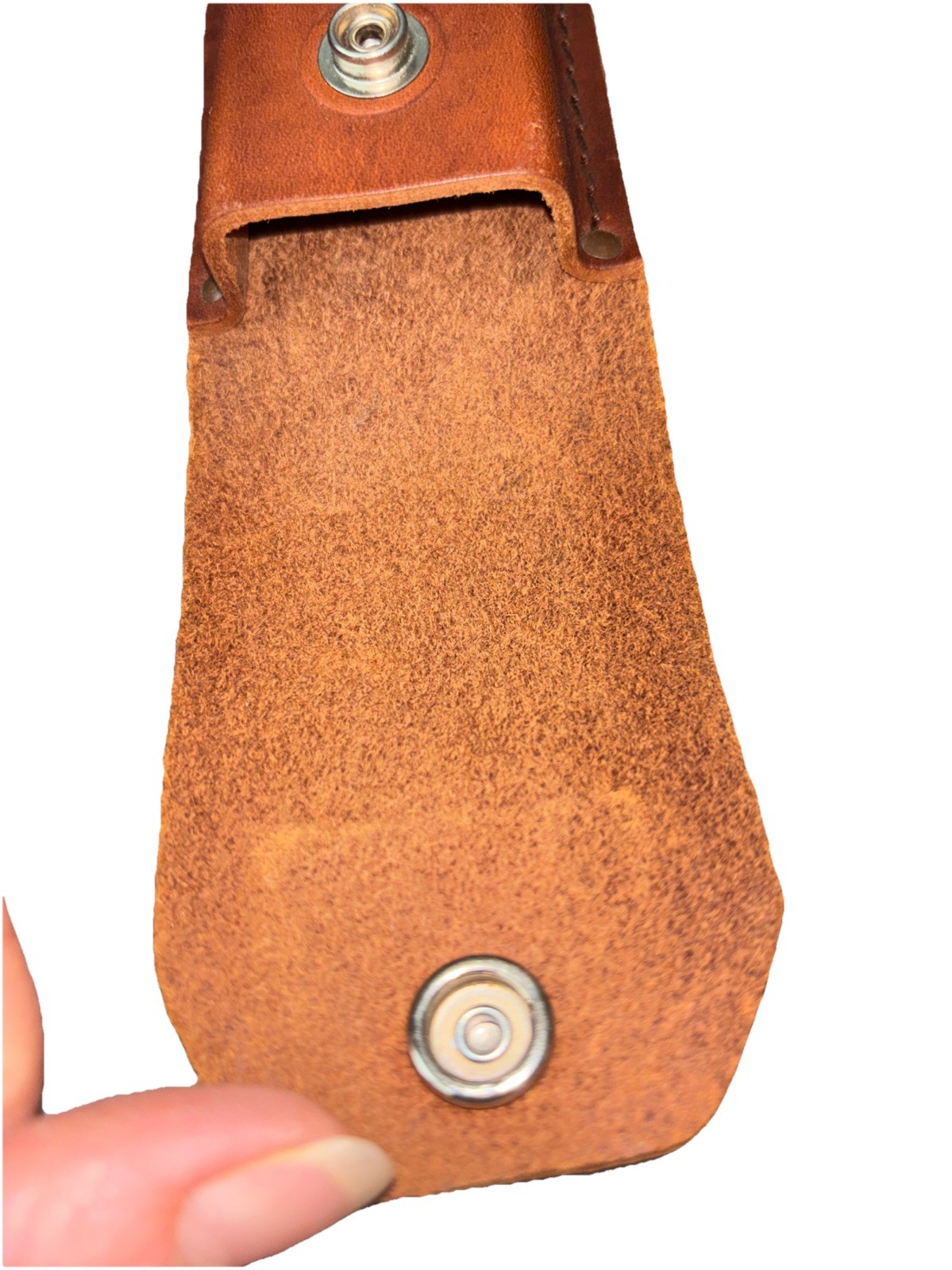 Schrade Tool Brown Leather Sheath (No Knife) Excellent Multi Tool Pouch