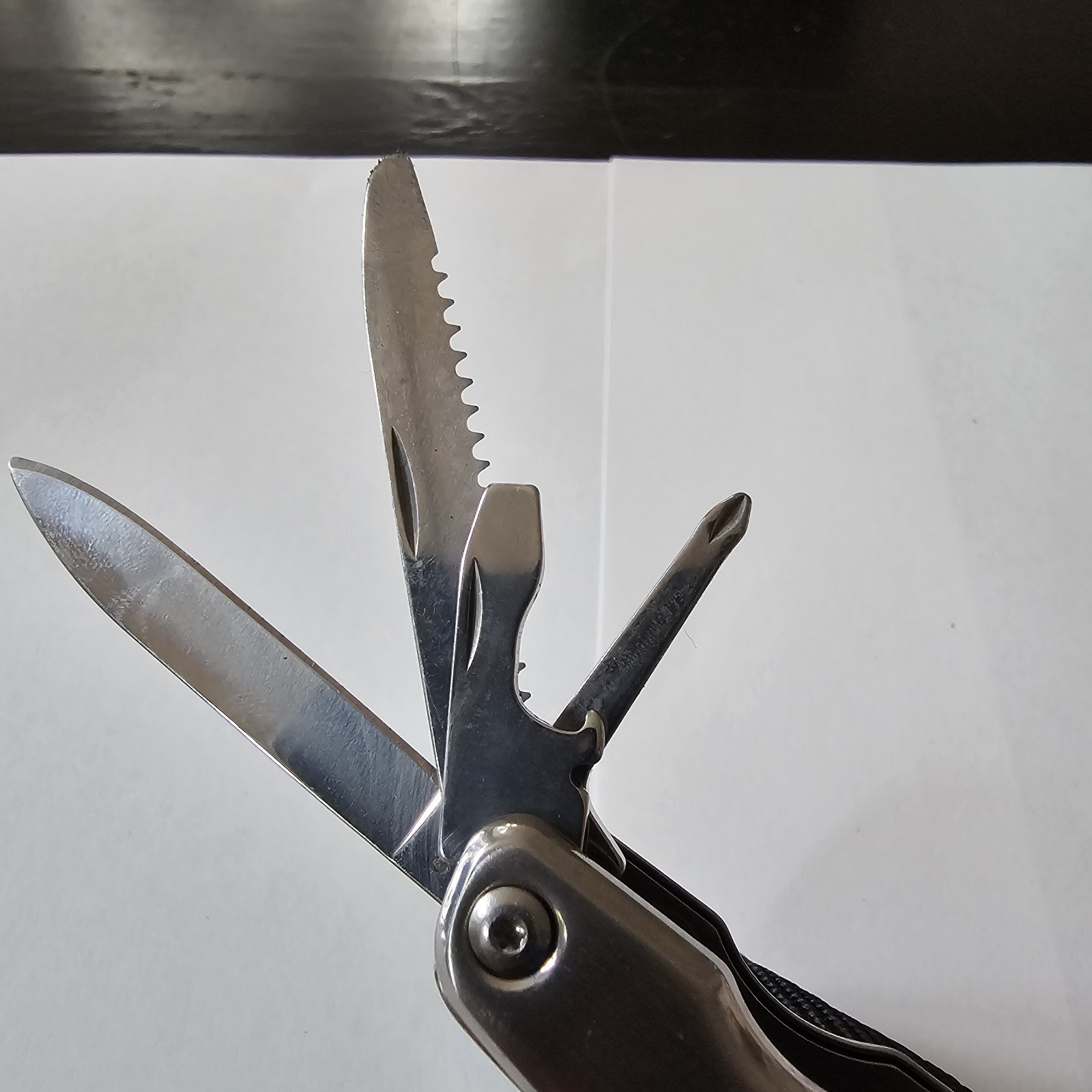 Stalwart Folding Pliers Multi Tool With Case New Old Stock Knife Saw
