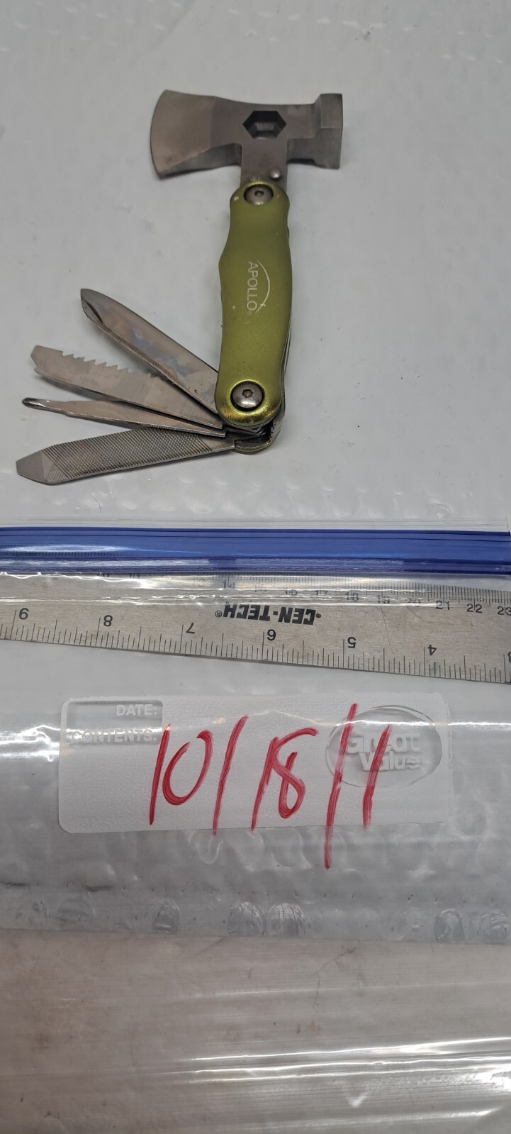 Apollo hatchet multi tool very nice 10/18/1