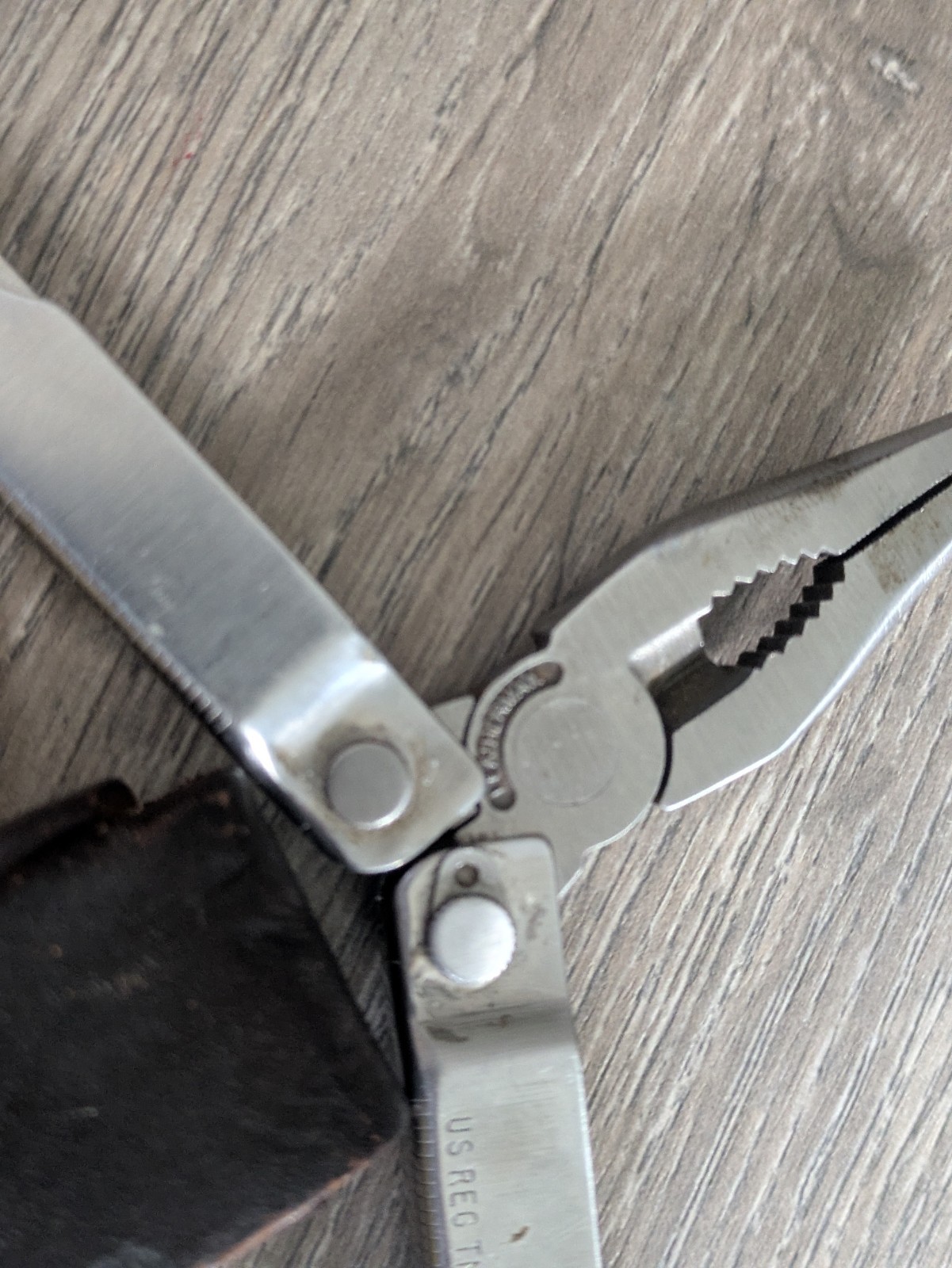 Vintage Original Leatherman US Reg TM 1325473 Multi Tool With Sheath Rare Tool