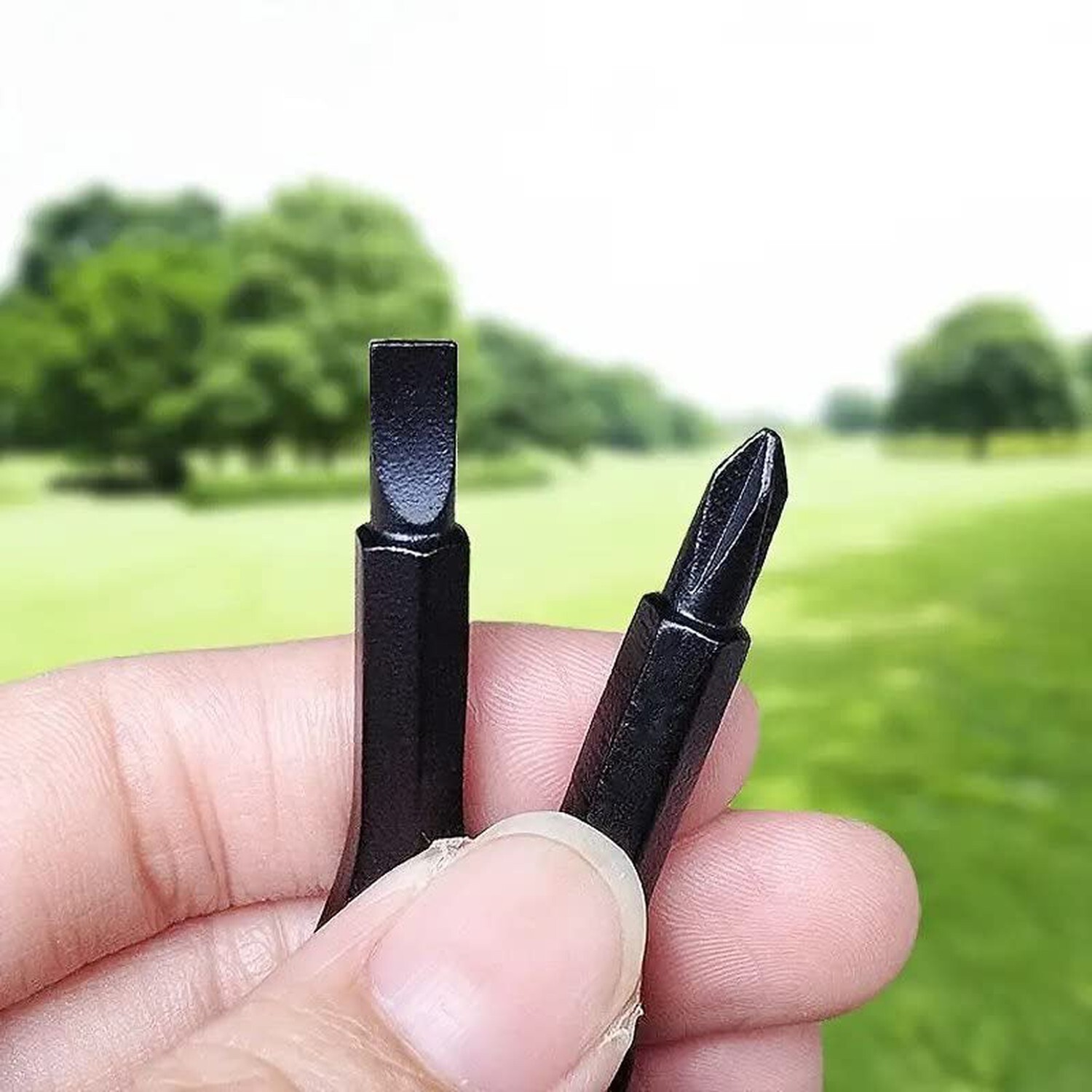 Mini Pocket Repair Hand Tool Portable Screwdriver Set Keychain Outdoor Tool Kit