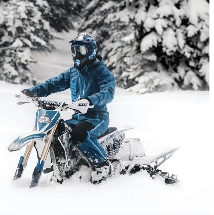 New Mountain Lab Backcountry Flashlight Kit, Snowmobile or Snowbike Helmet Light