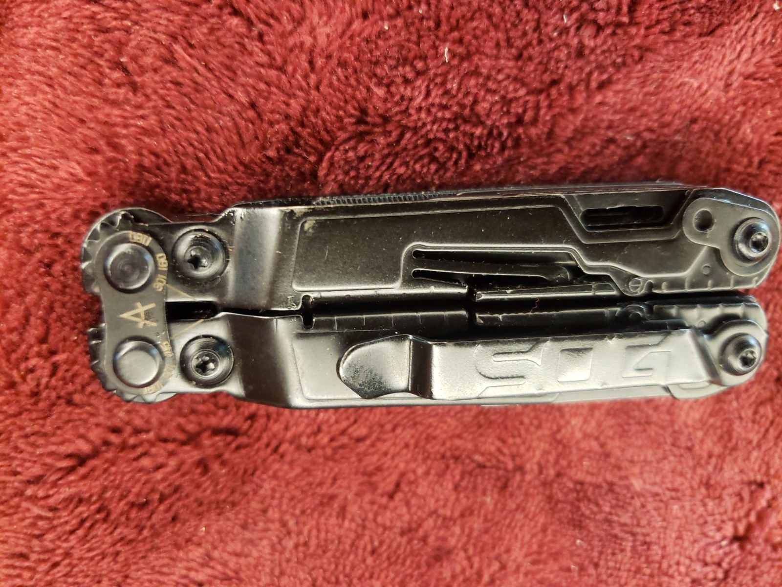 🔪 SOG PowerPint Black Multi-Tool Pocket Knife Folding Pliers