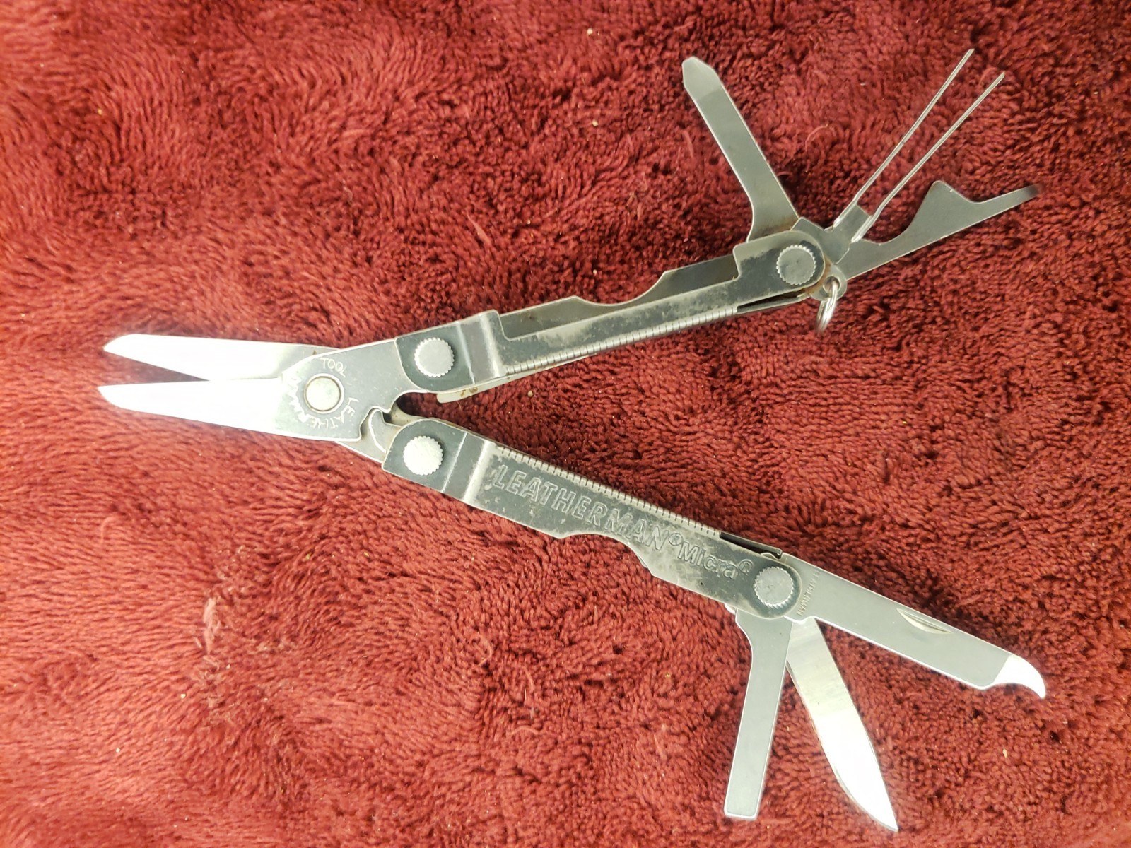 Leatherman Black Micra Multitool 0222 Date Code