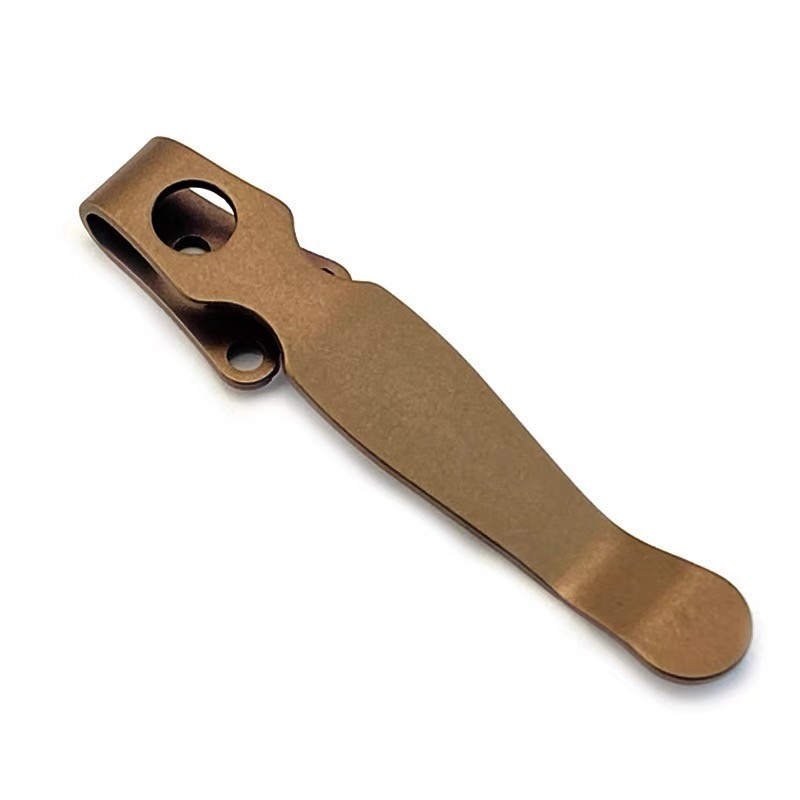 Titanium Deep Carry Pocket Clip for Spyderco Shaman C229 Knife Replacement