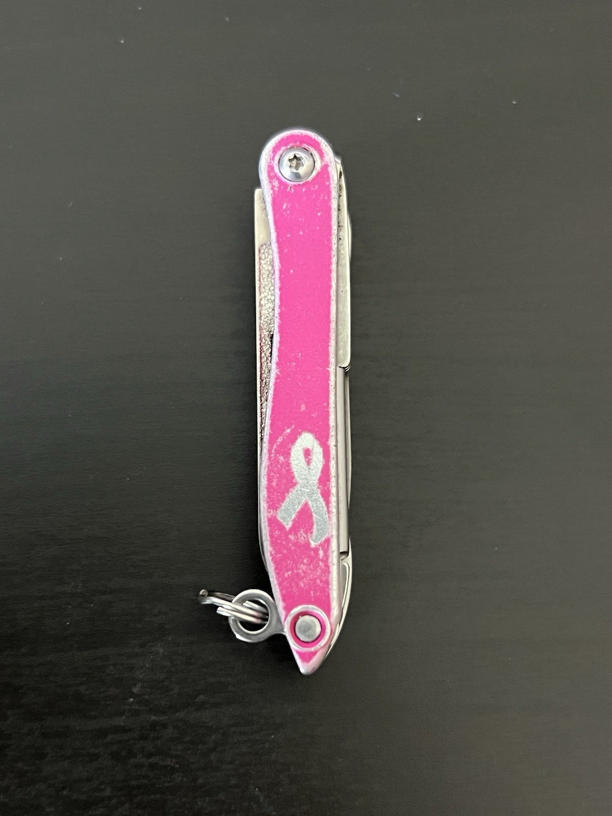 Leatherman Style Original Pink Breast Cancer Awareness Multi-Tool Retired *Desc*