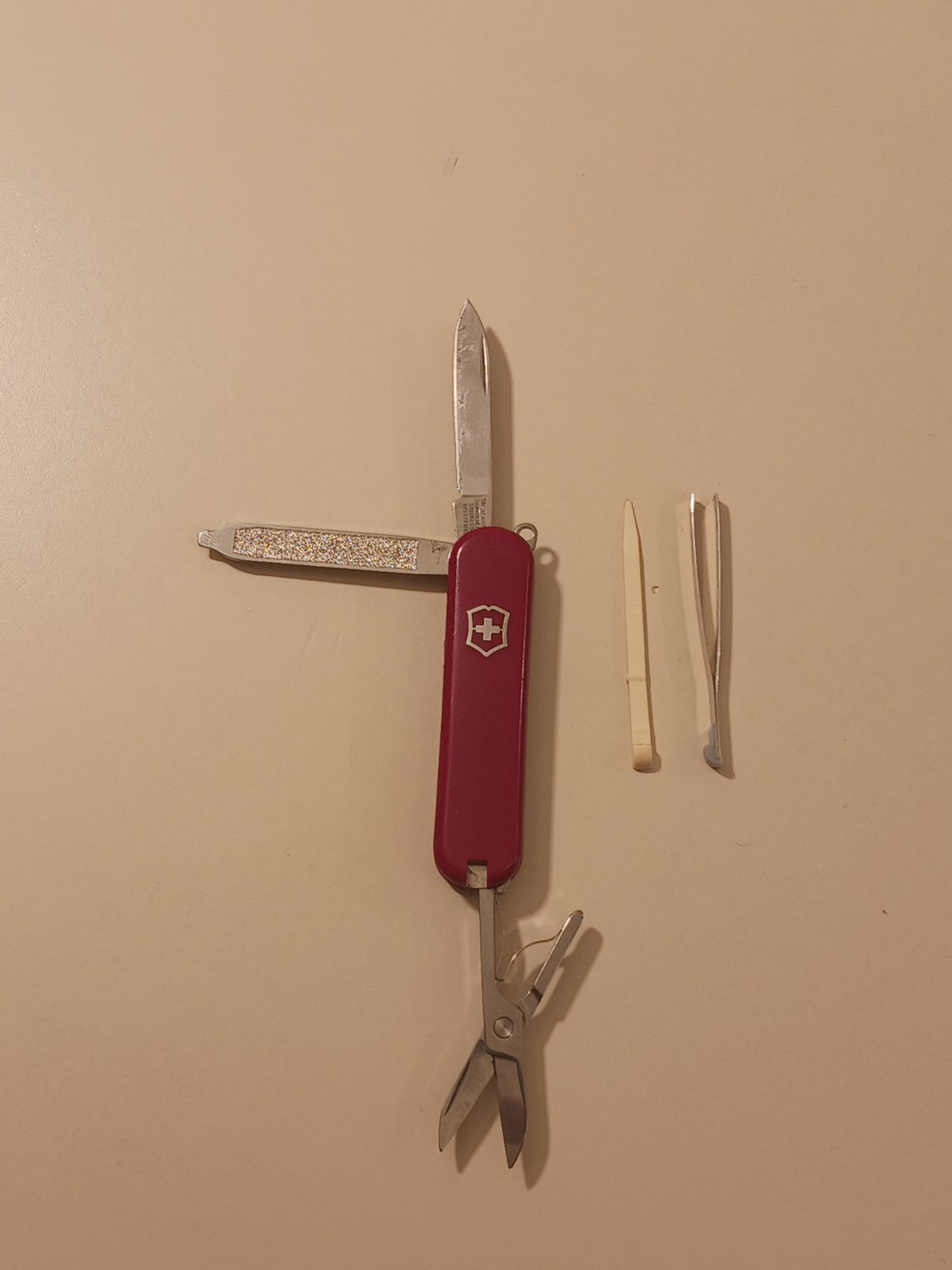 Victorinox 58mm Classic SD Swiss Army Pocket Knife Red Mini Keychain Multi-Tool