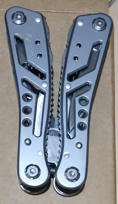 Multi Tool 13 in 1 Mini Keychain Outdoor Knife Pliers Camping L-size