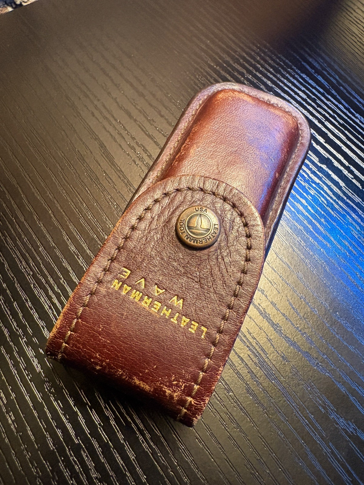 Leatherman Wave PAT PEND 1999 Early First Gen, Leather Sheath Vintage, Excellent