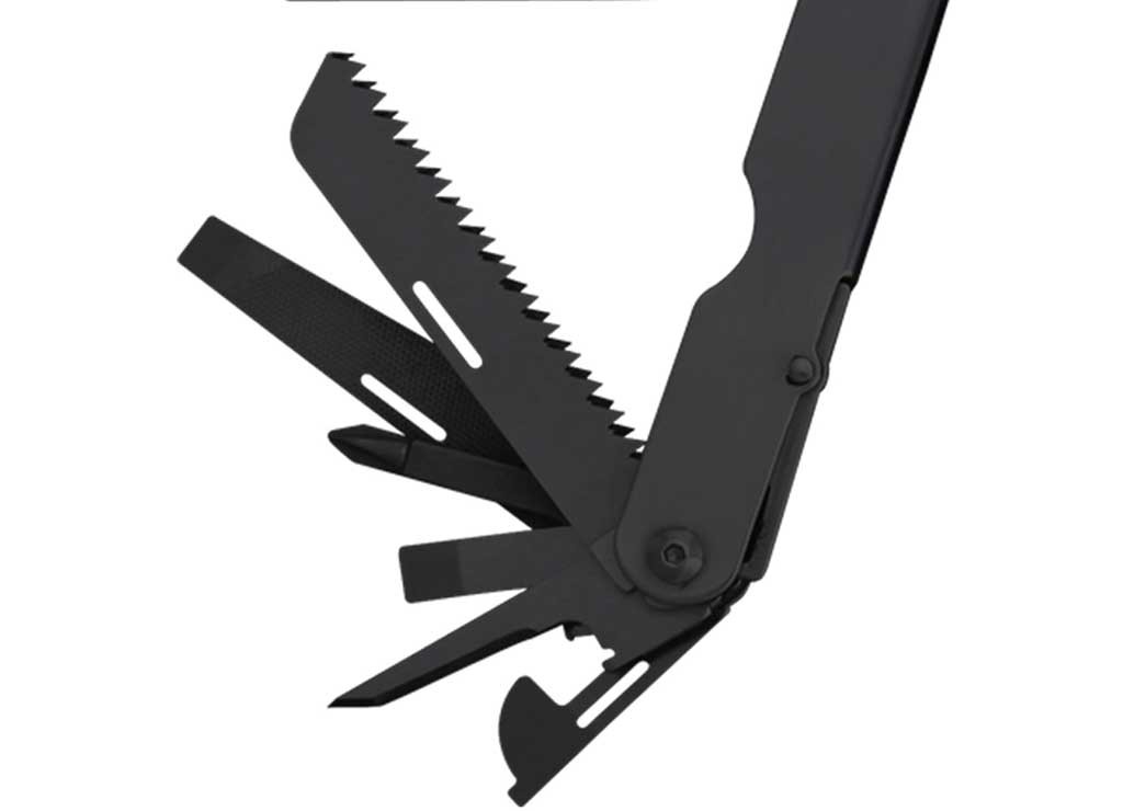 SOG SOG-B63N-CP Powerlock EOD V-Cutter Multi-Tool Black Oxide w/Nylon Sheath