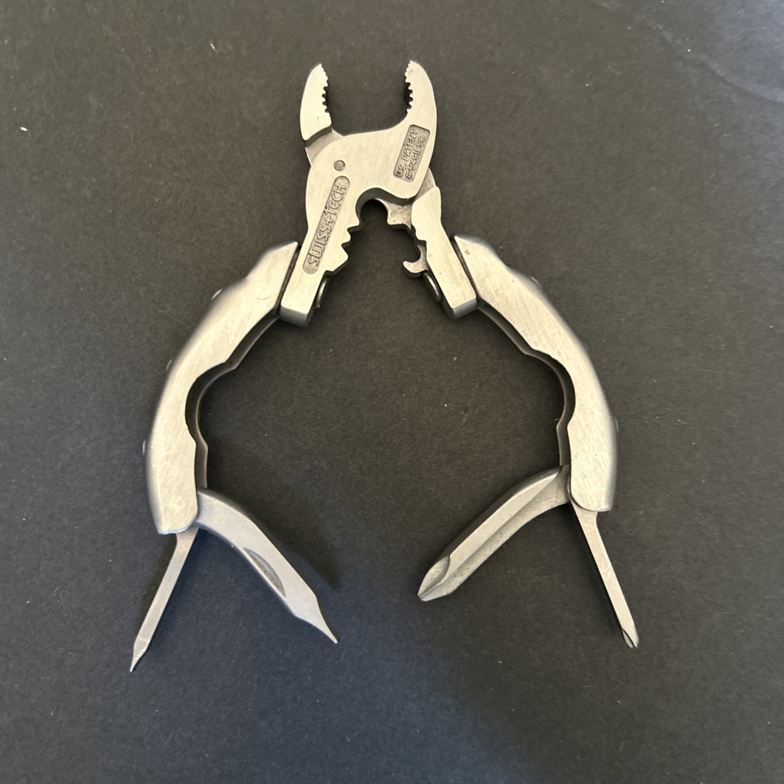SWISS+TECH 9 In 1 Stainless Micro Pocket Multitool