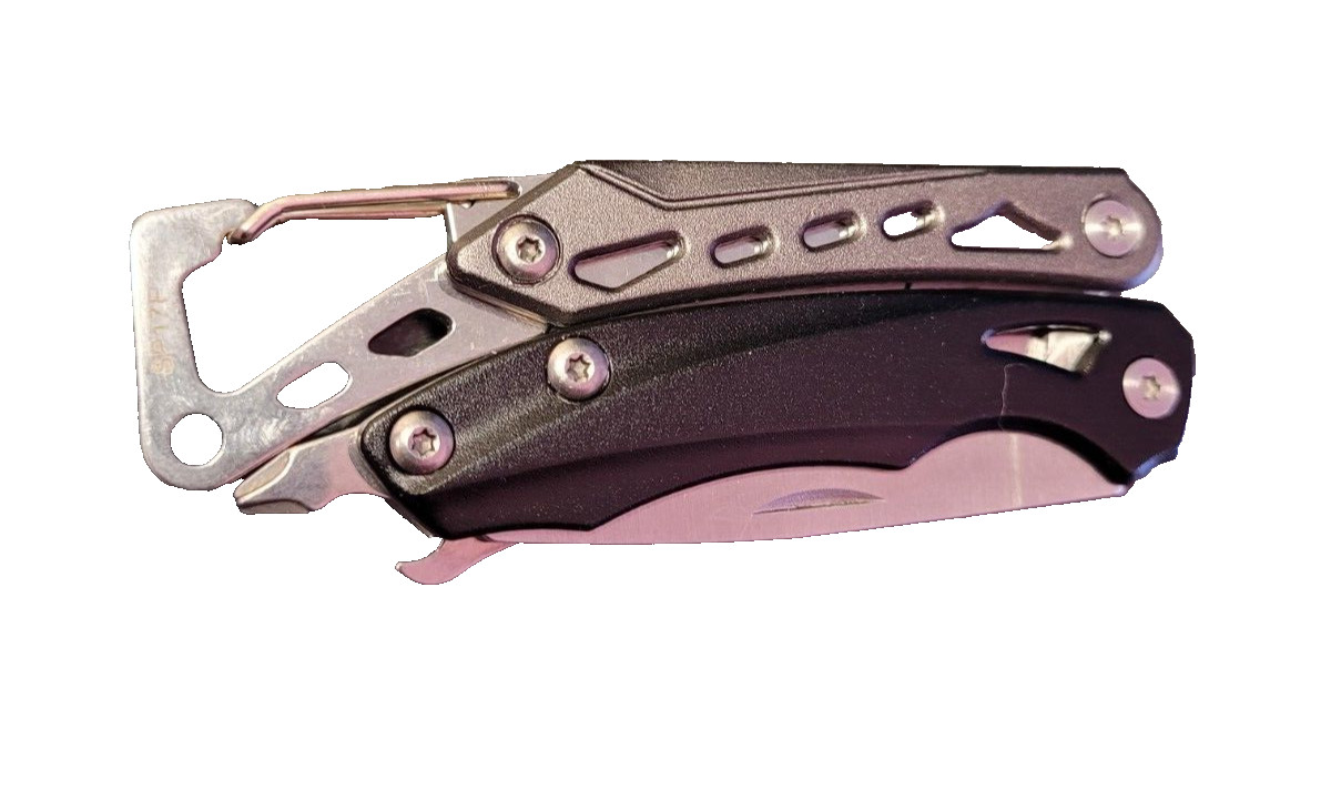 True Utility TU180F Seven Multi-Tool Saw Knife wire cutters Pliers Screwdriver