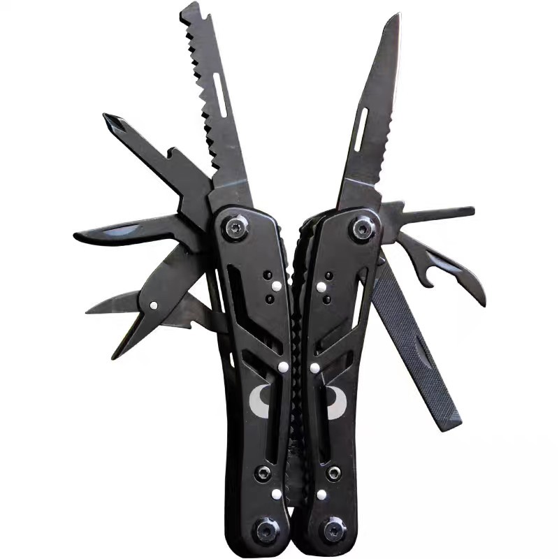 “Multifunctional Stainless Steel Folding Pliers Tool | 420 Steel 11-in-1 Multi