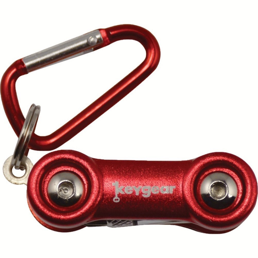 COOL TOOL KEYGEAR bug out bag camp hike survival emergency multi tool RED color