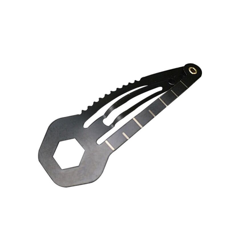 Military Army Survival Escape Multifunction Tool Knife Spy Hair Clip Pin Wrench