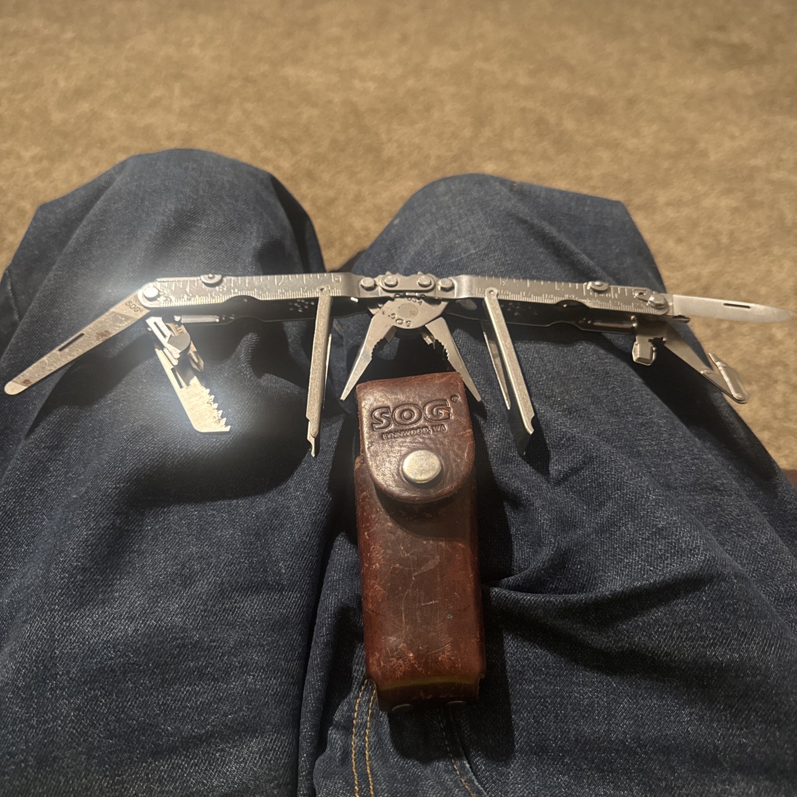 Vintage SOG Tool Original Multi-Tool POWERLOCK PATENT PENDING Buy Her Now!