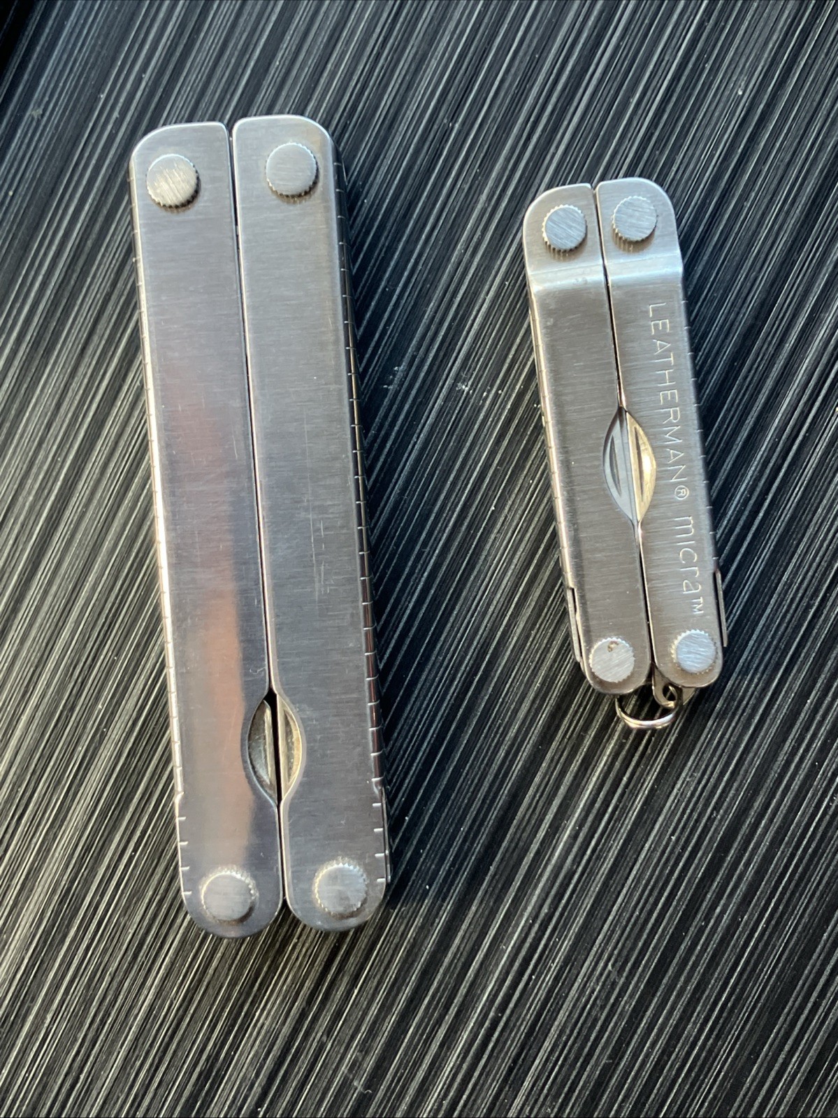2 Original Vintage Leatherman Tool Multi-Tool – AMERICAN MADE& Micra Leather man