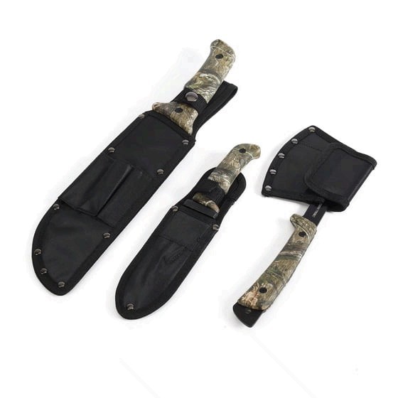 Ozark Trail 12 Piece Camping Tool Set with Flashlight and Machete