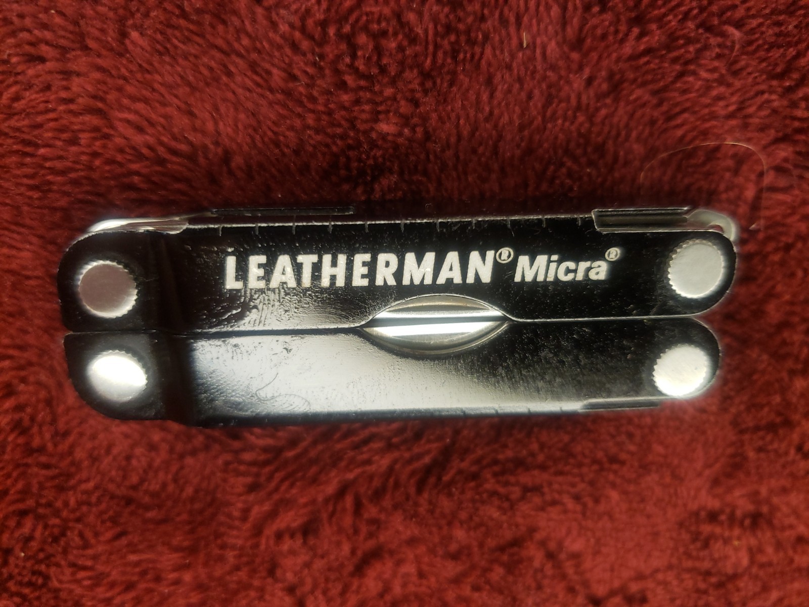 Leatherman Black Micra Multitool 0721 Date Code