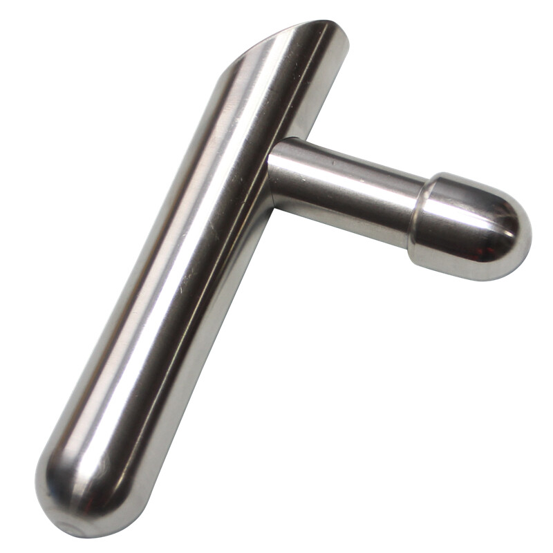 Stainless Steel Cool Stick EDC Outdoor Tool T-shape Bar Outdoor Stick 120MM