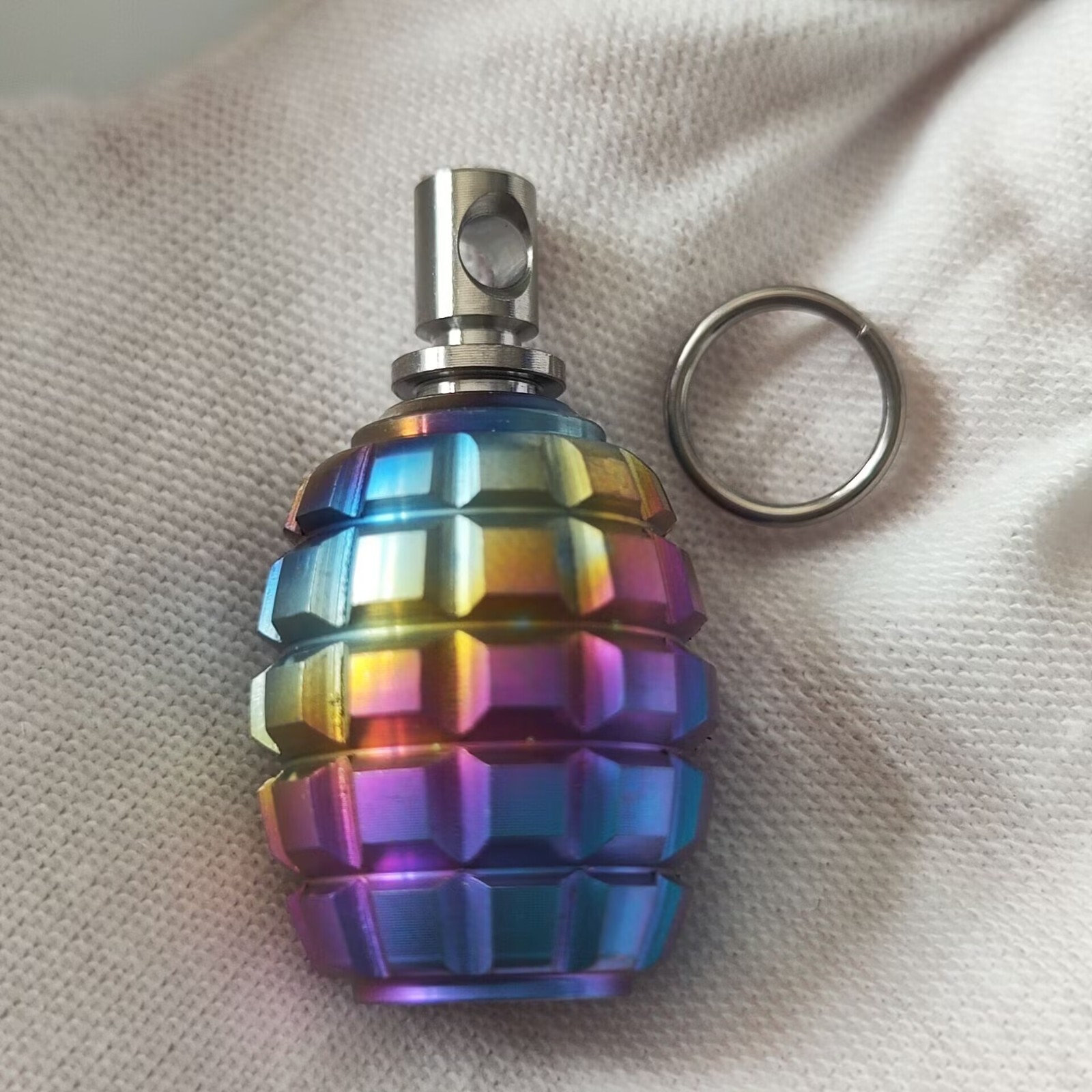 Colorful Begleri Lanyard Beads Keychain Decoration DIY EDC Tool Pendant
