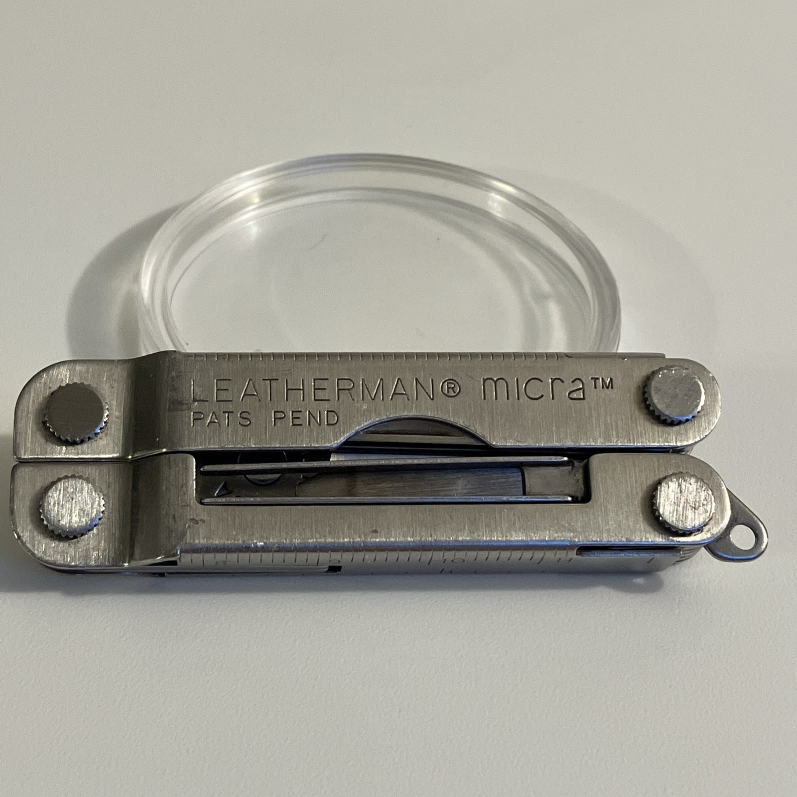 Leatherman Micra Multi-Tool Stainless Steel Keychain Scissors Pocket Knife USA