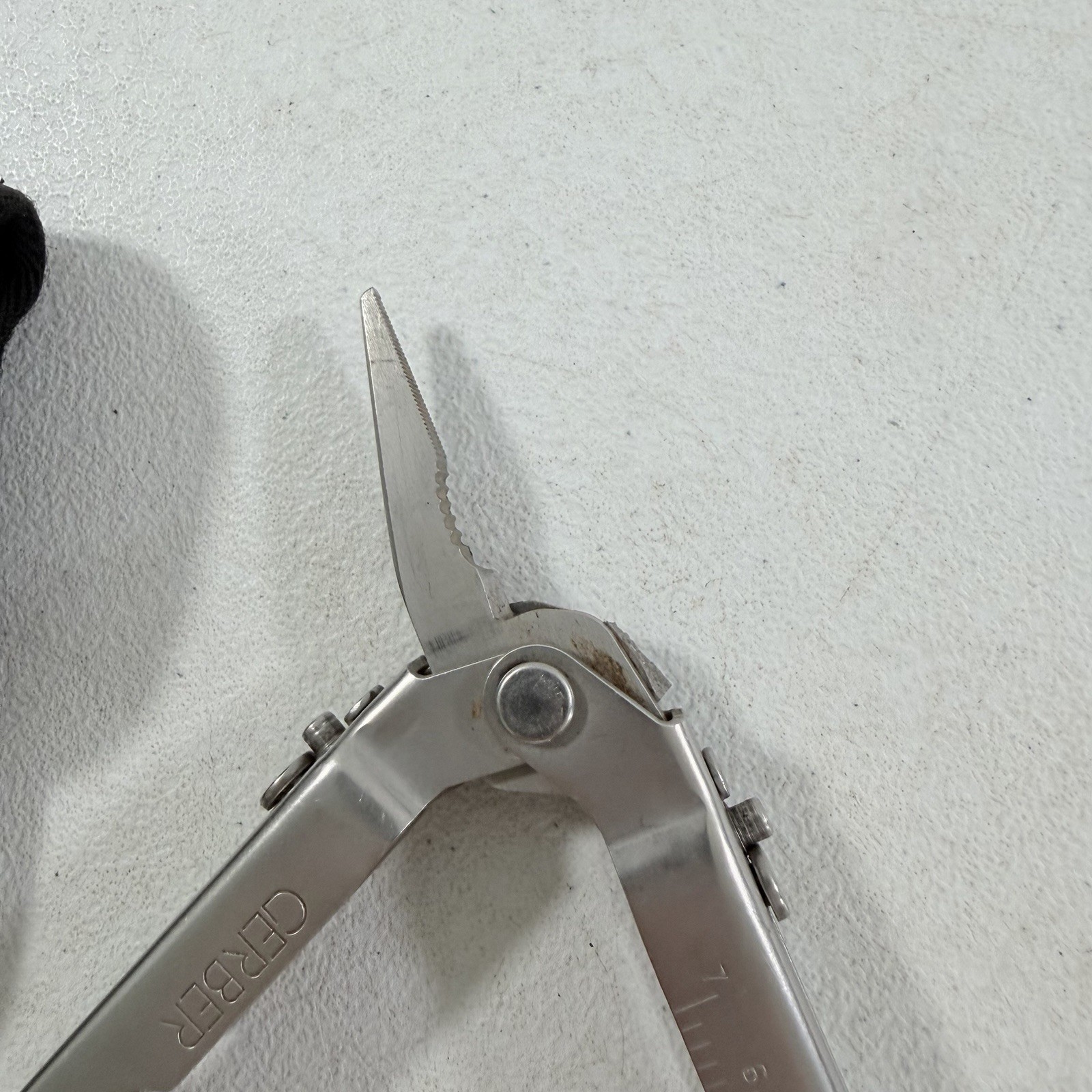 Vintage Gerber Multi Tool Pliers Patent 5142721/5142844 W/ Sheath AS IS FOR PART