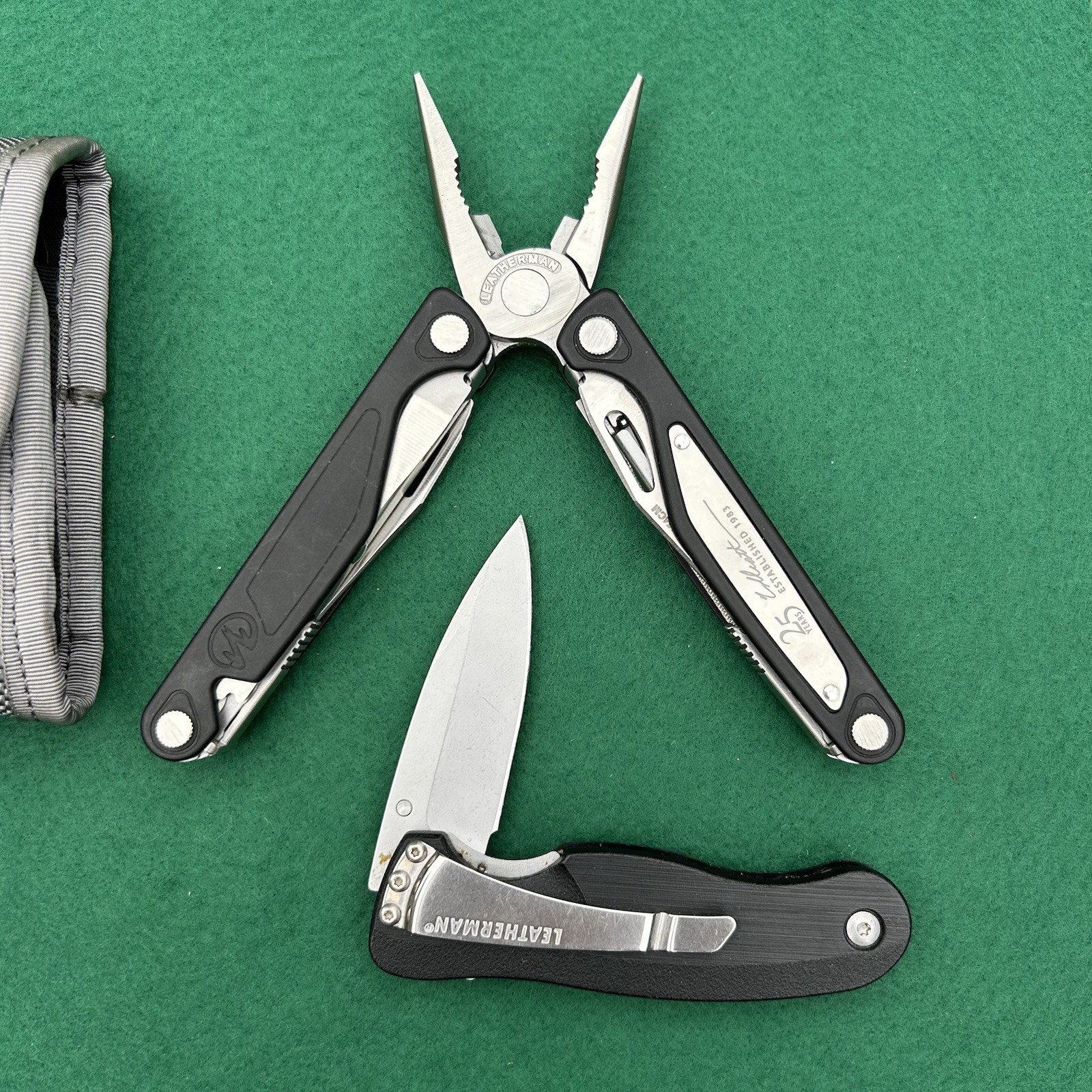 Leatherman Charge 25th Anniversary Multi Tool & Folding Pocket Knife Sheath