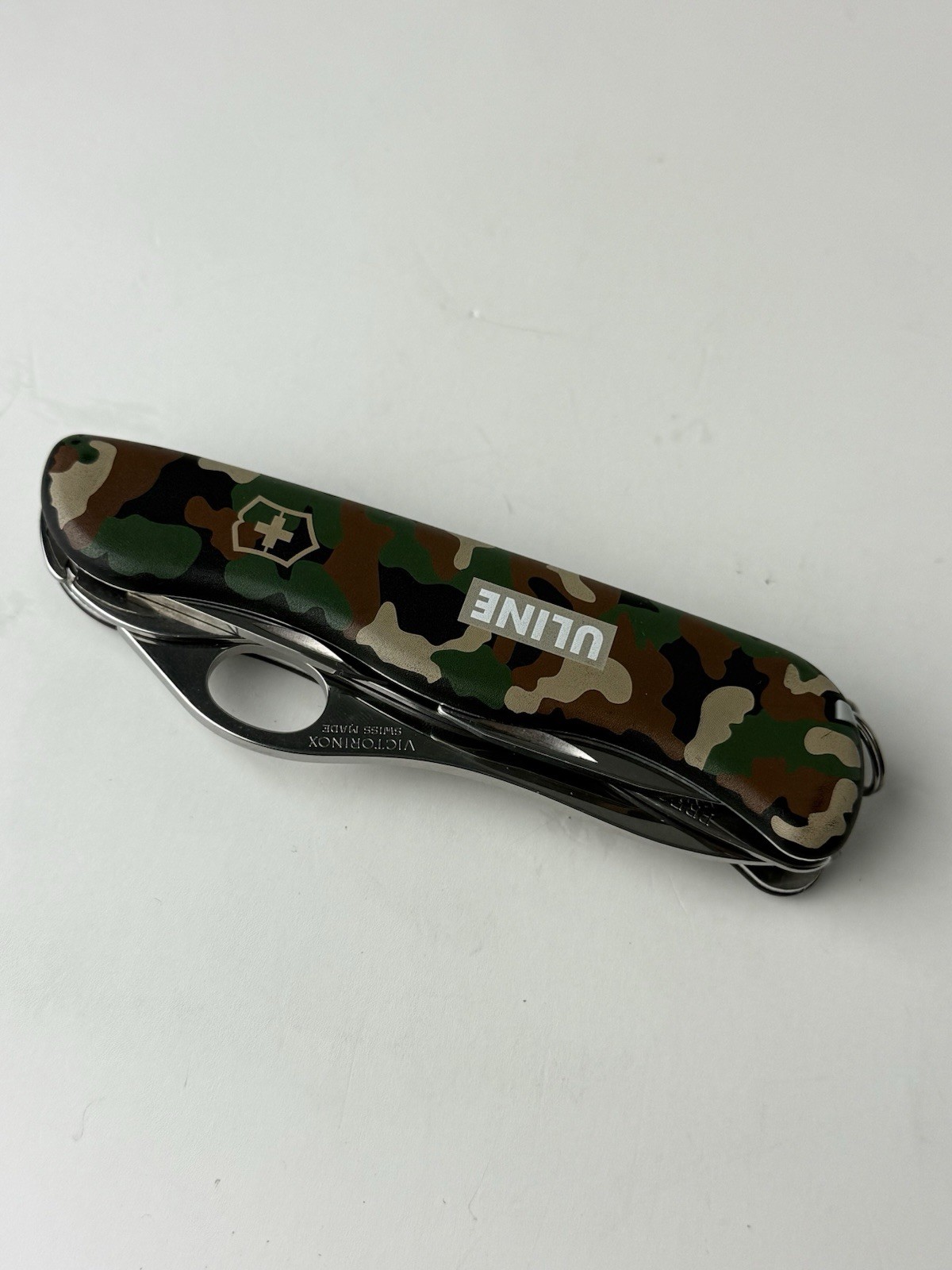 Victorinox Swiss Army Knife One Hand Trekker Camouflage 111mm