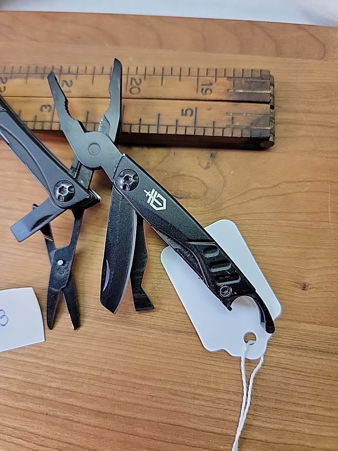 Gerber Dime Black On Black Multi-tool Pocket Knife