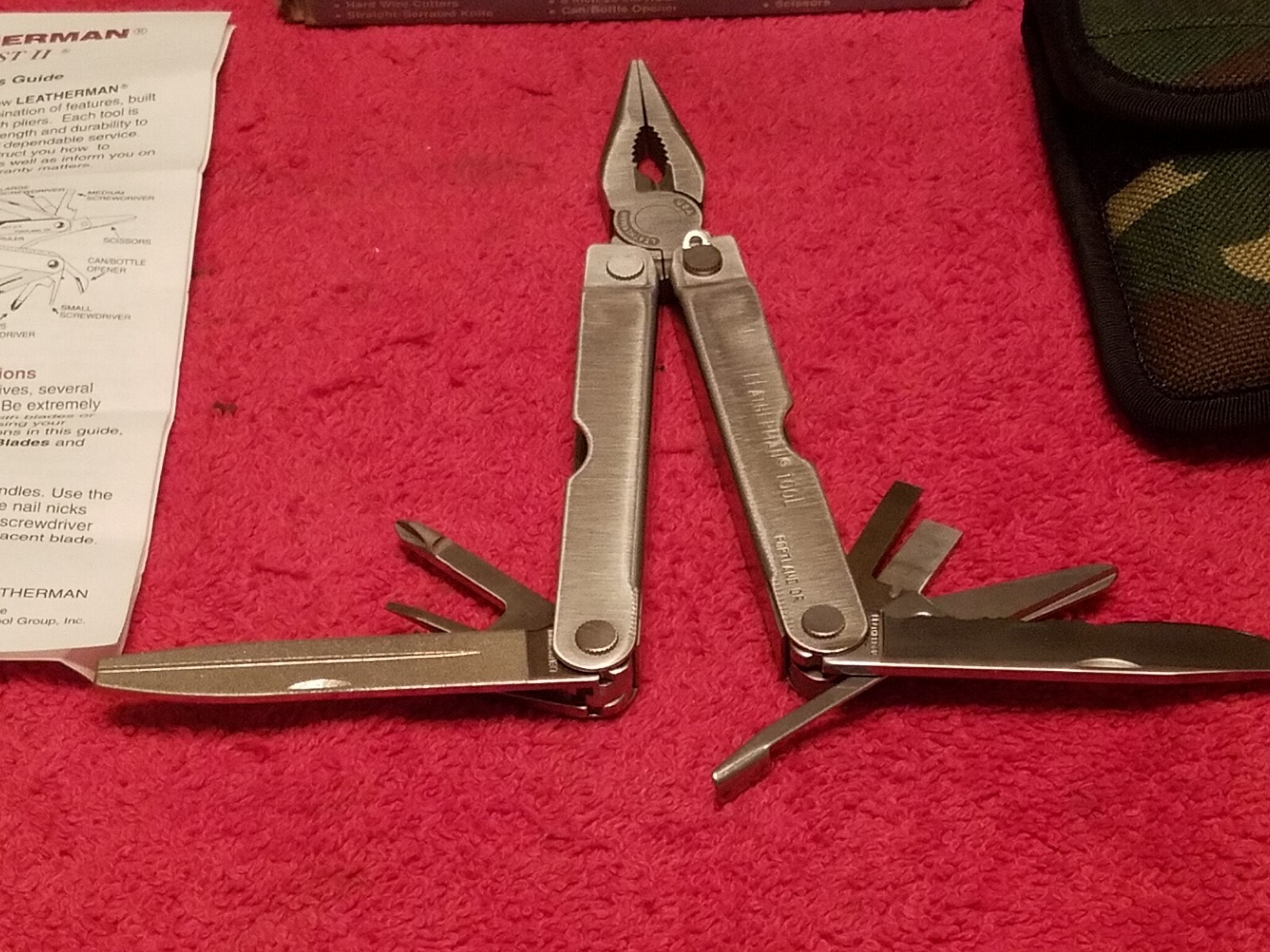 Leatherman PST II Pocket Survival Tool Multitool / Leatherman PST2 NOS VTG USA