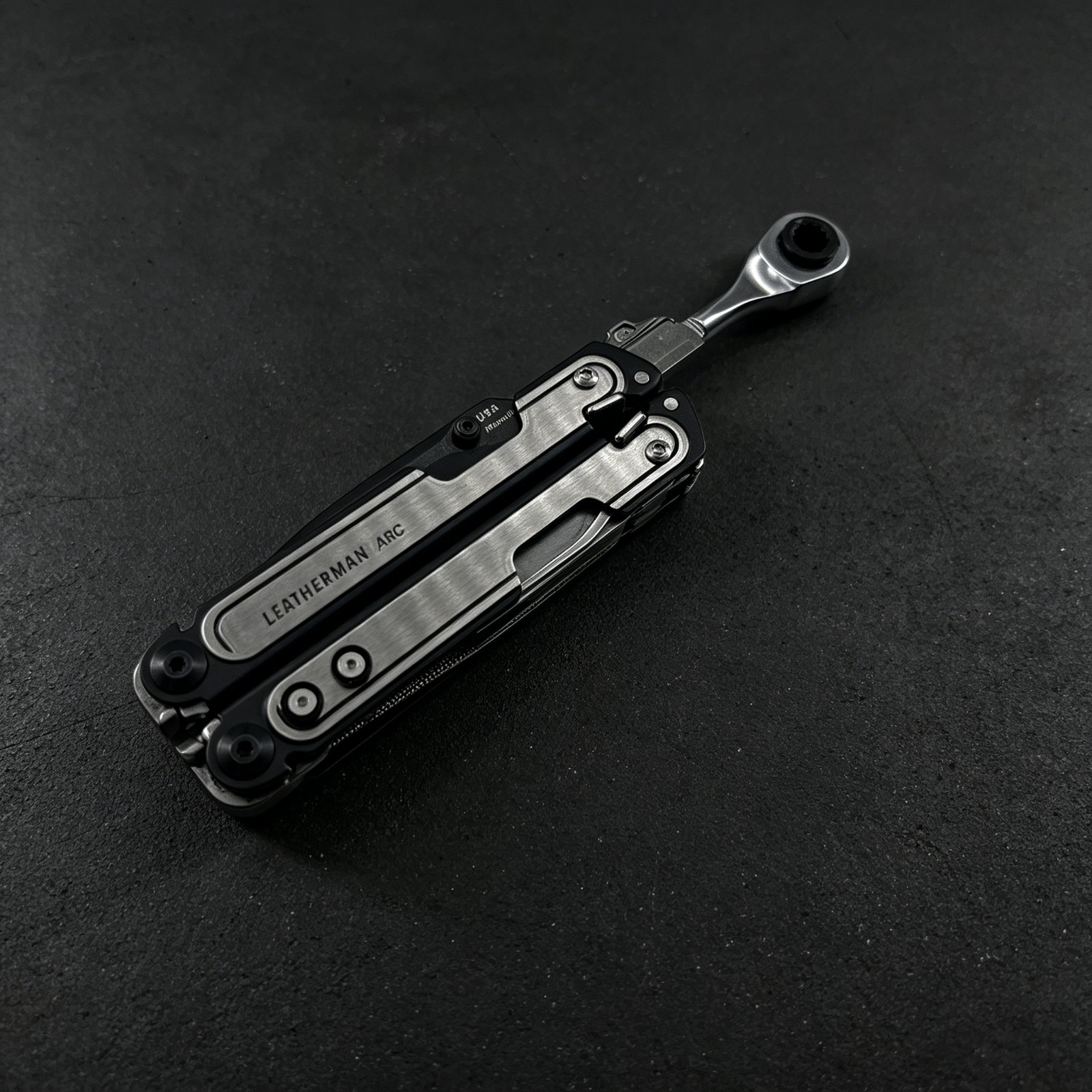 60-Tooth 80Nm Mini Ratchet Wrench Fits Standard Flat Bits For Leatherman Multito