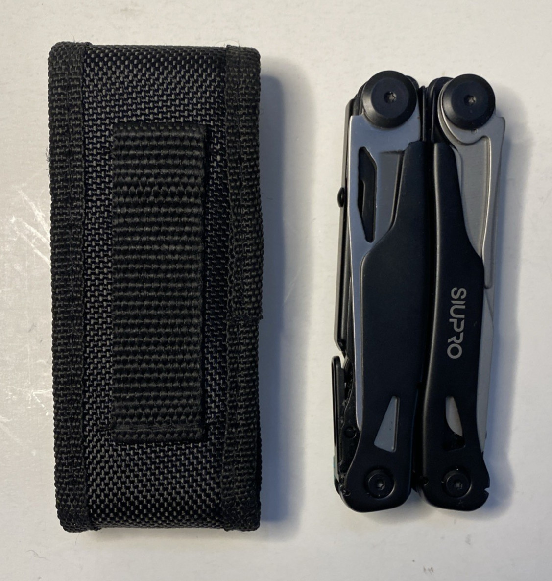 SIUPRO Multi Tool Folding Pliers with Sheath Compact Utility Tool Teal