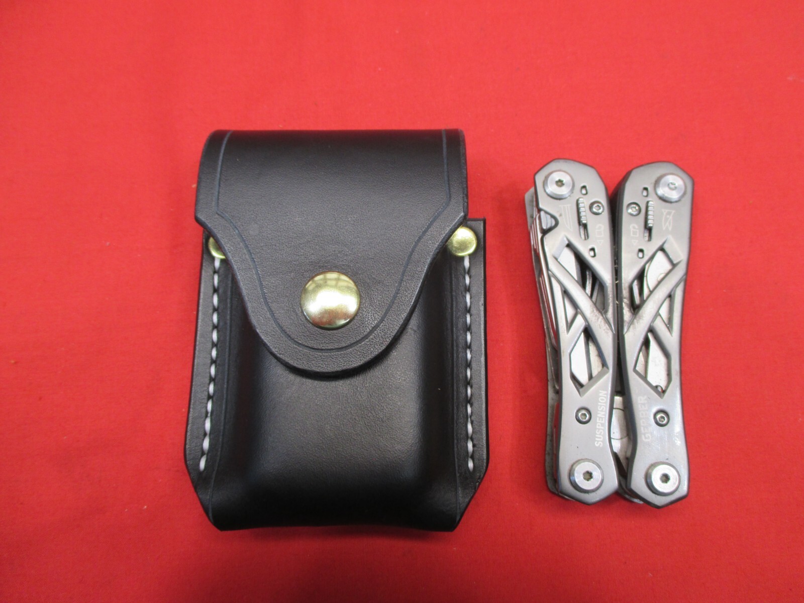 Leather Sheath for GERBER SUSPENSION MULTI TOOL Handmade in the USA R&L Hands