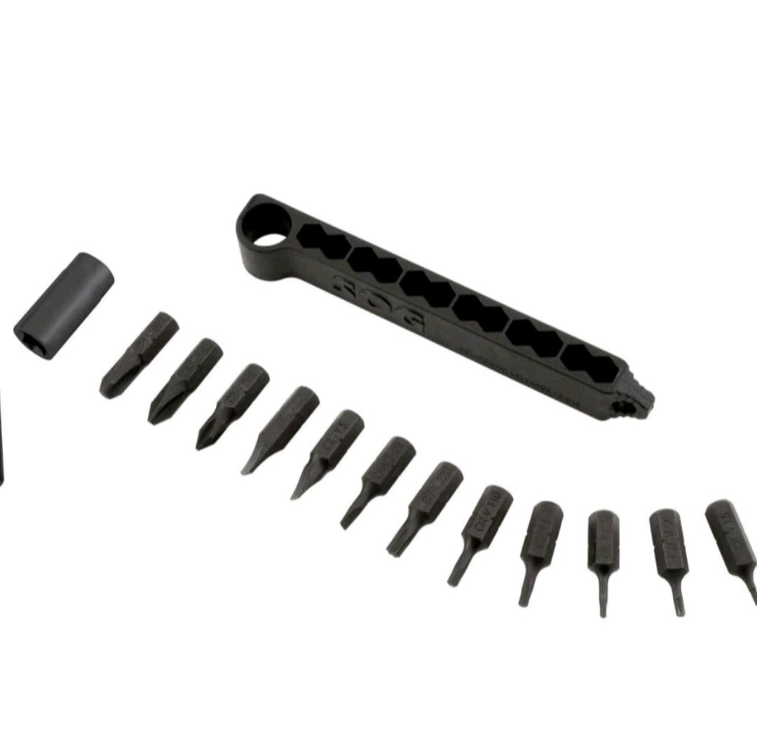 SOG Hex Bit Accessory Kit,NECESSARY knife/weapon Repair tools, Small torx Bits.