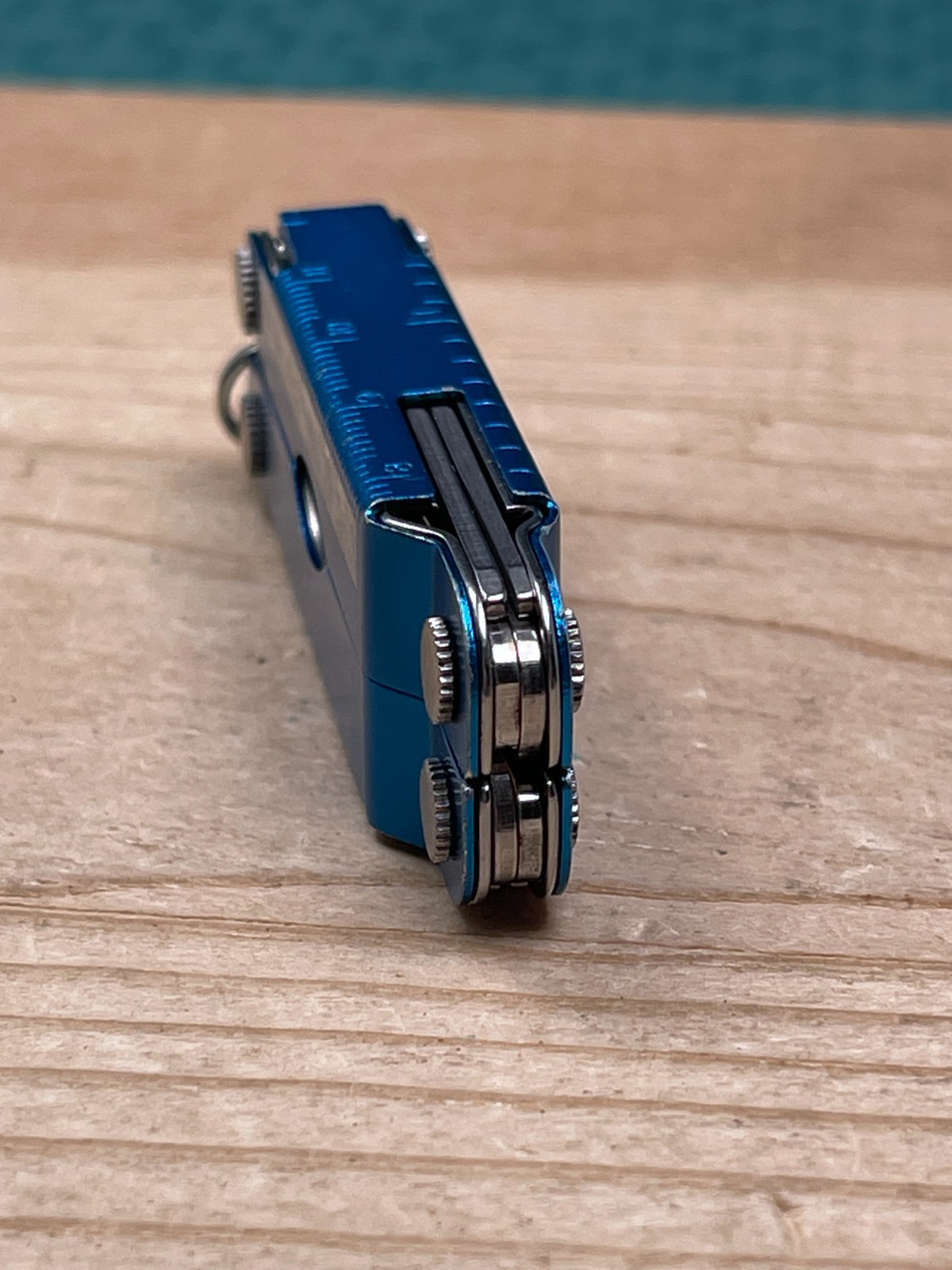 Leatherman Micra Blue Anodized Aluminum Multi-tool Knife w/ATF Logo 05/07